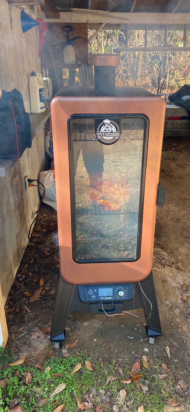 PIT BOSS PBV3P1 Vertical Pellet Smoker, Copper customer photo 2
