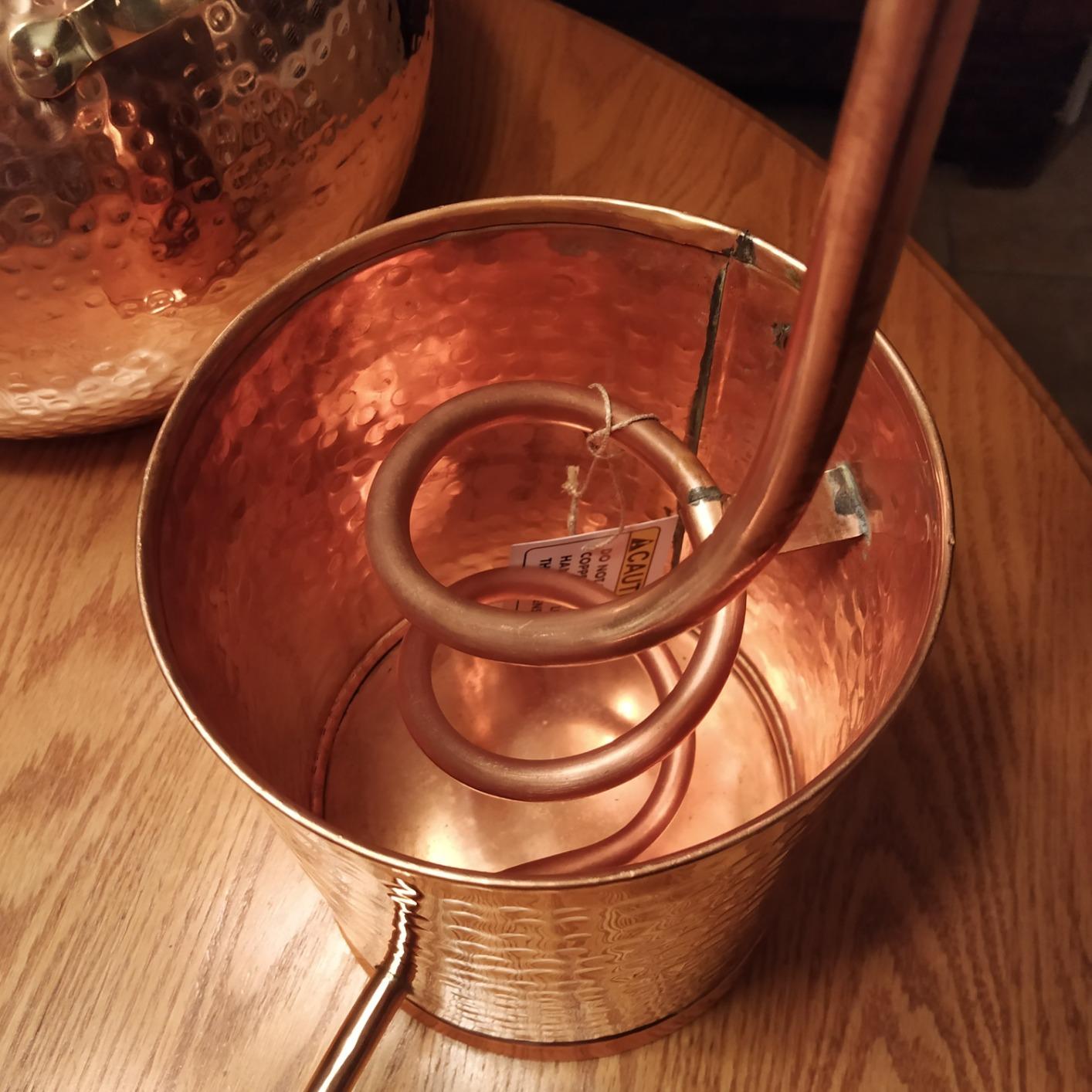 5 Gallon Pure Copper Alembic Still for Whiskey, Moonshine, Essential Oils by Copperholic customer photo 2