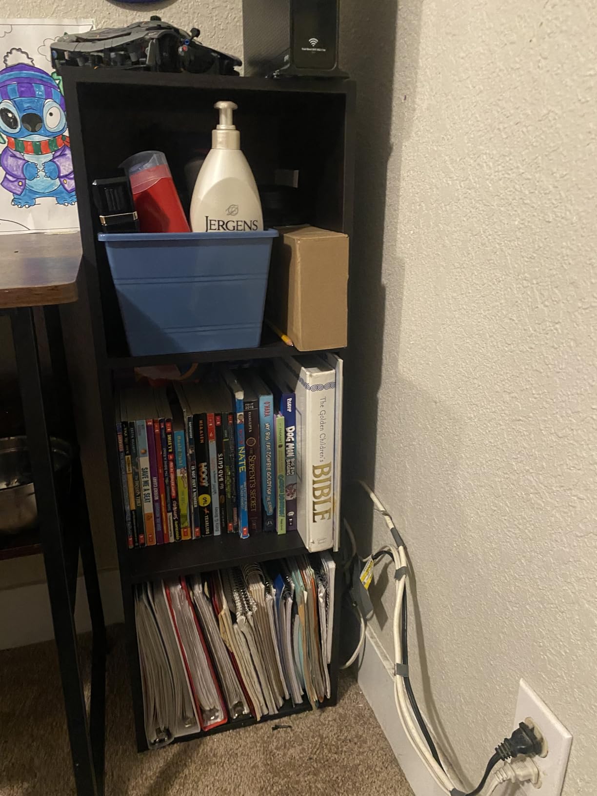 Whitmor 3 Cube Bookcase Stackable MDF Storage Organizer 11 Inch customer photo 1