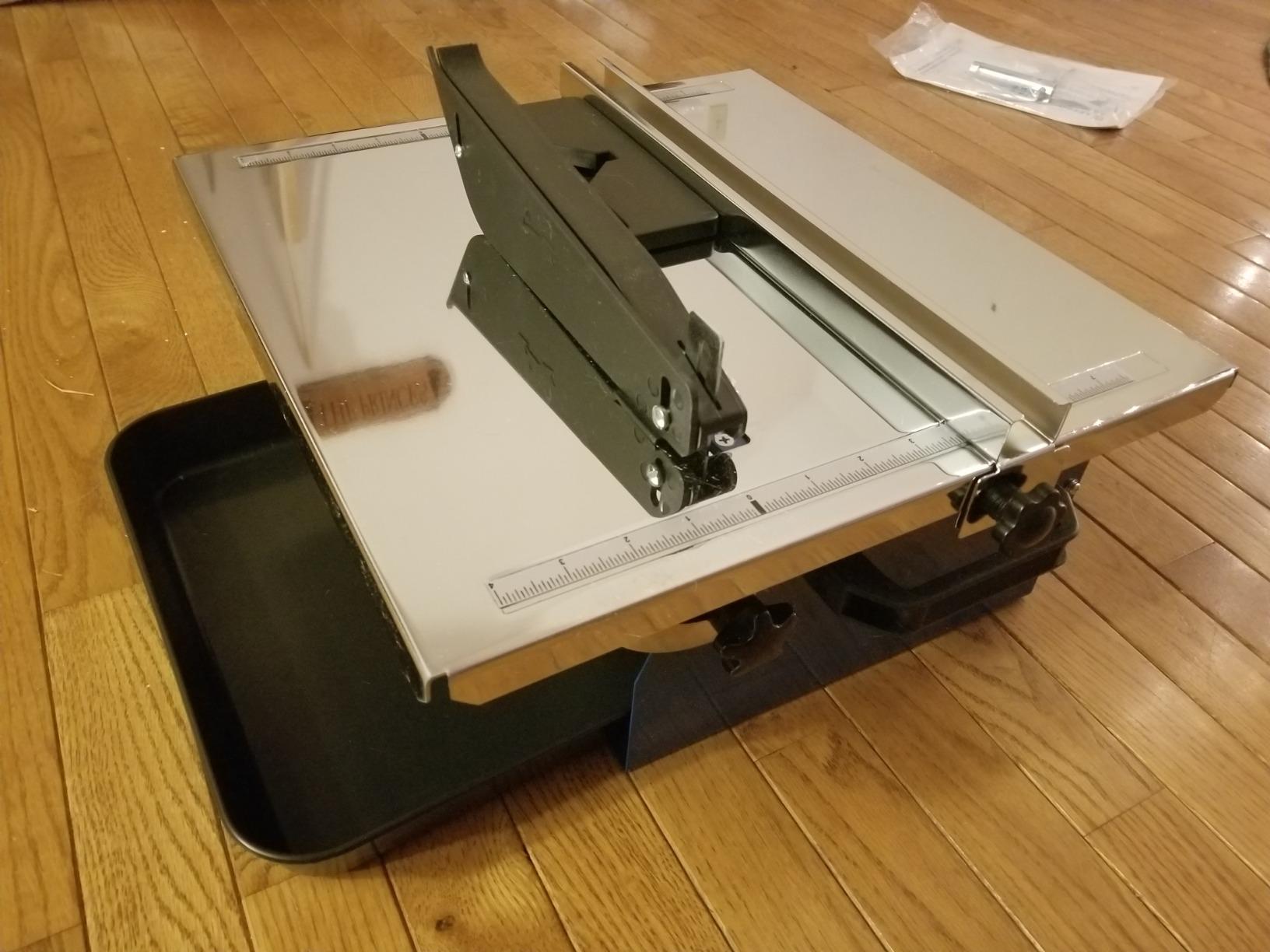 Leegol Electric 7in. Wet Tile Saw (wet tile saw 1) customer photo 2