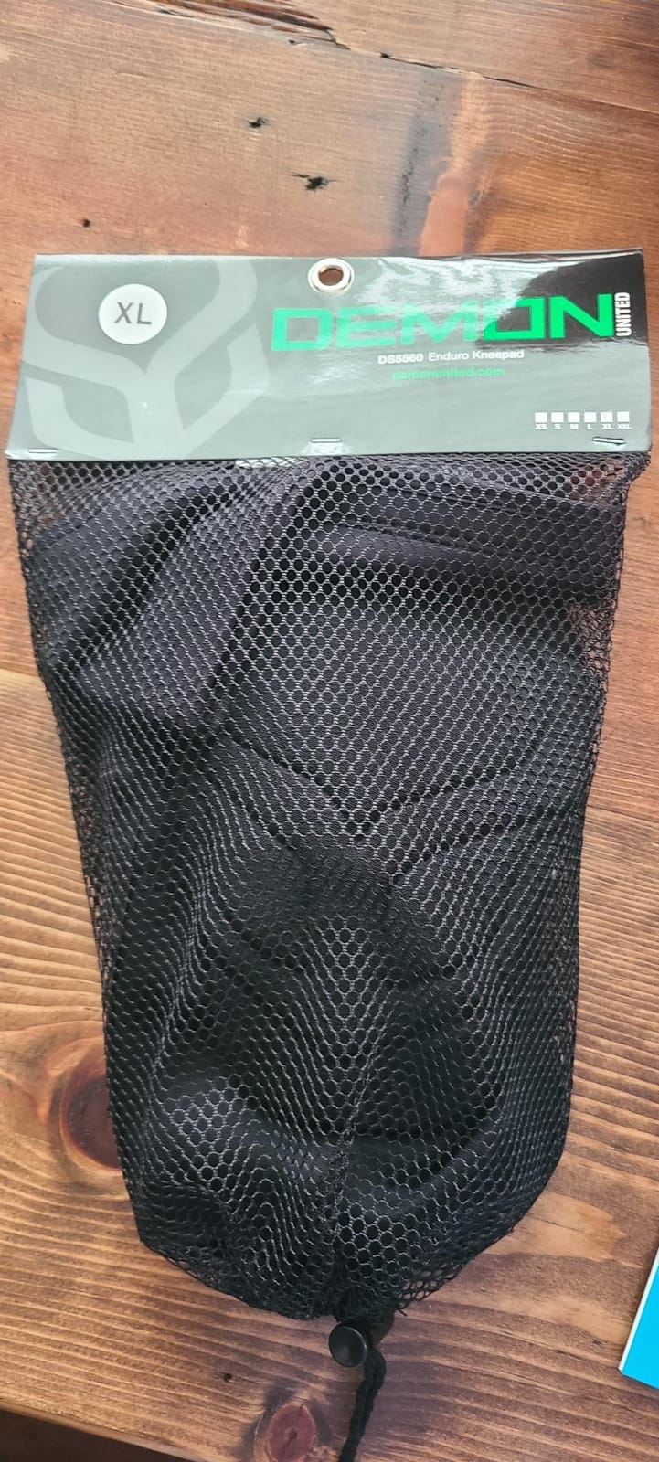 Demon Enduro Mountain Bike Knee Pads|BMX Knee Guards|Snowboard Knee Pads- Ultralight Edition (Comes as a Pair) (SM) customer photo 1