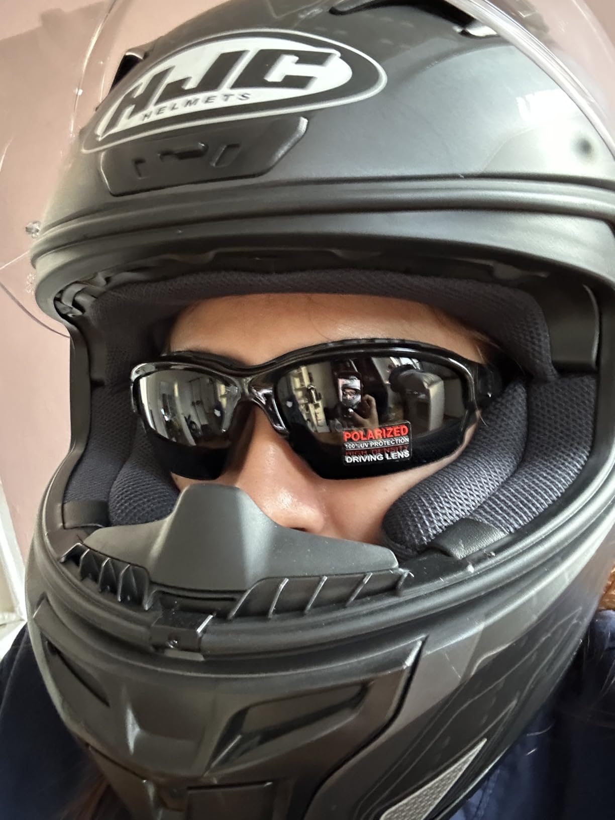 Halvert Polarized Motorcycle Riding Sunglasses customer photo 1