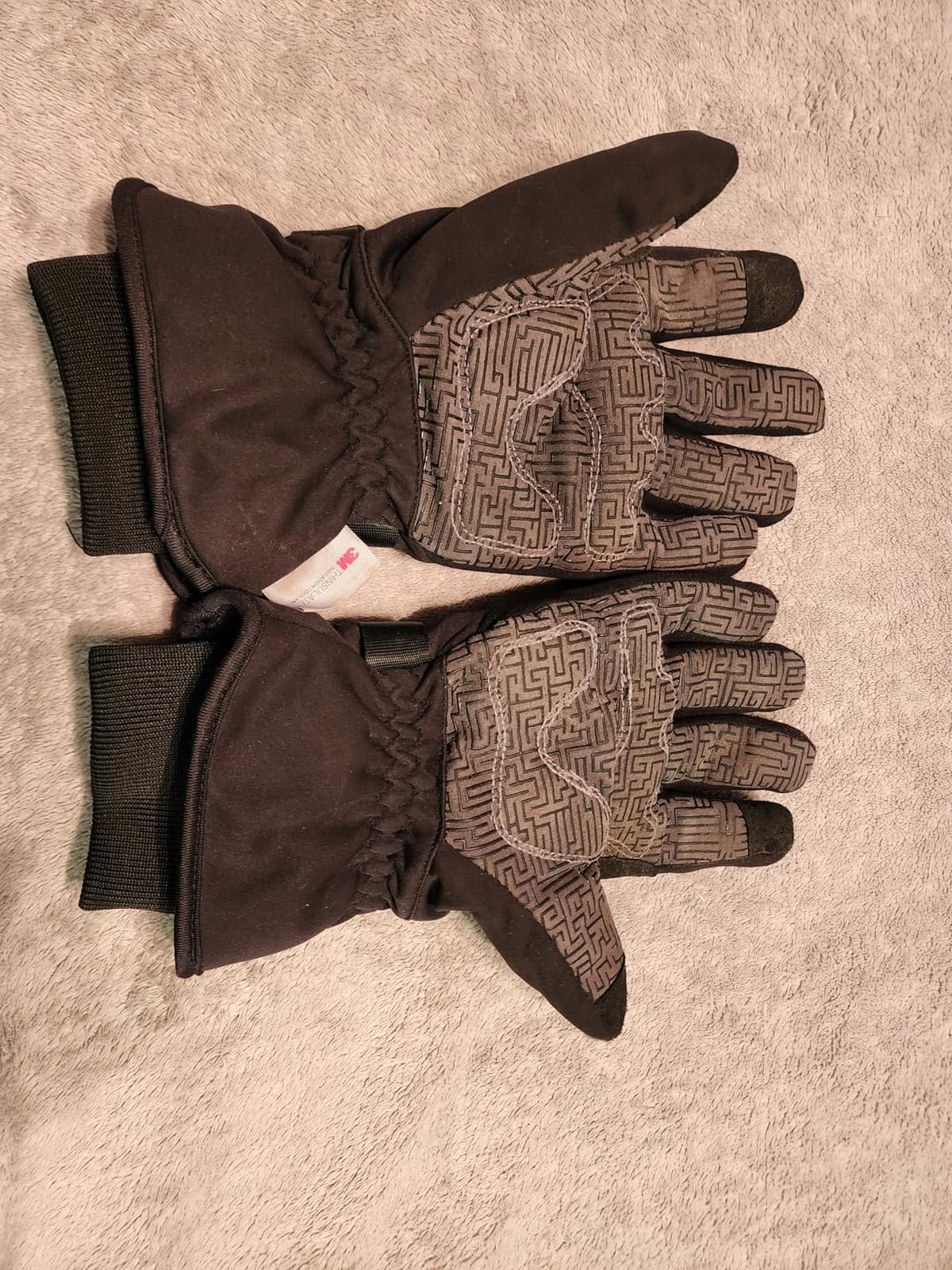 MOREOK Waterproof & Windproof -30°F Winter Gloves for Men/Women, 3M Thinsulate Thermal Gloves Touch Screen Warm Gloves for Skiing, Cycling, Motorcycle, Running customer photo 1
