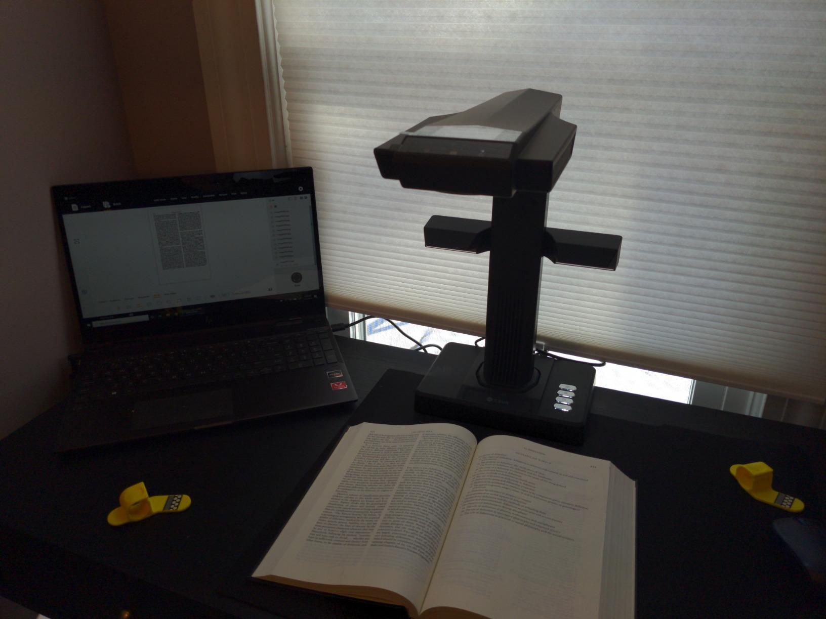 CZUR ET18 Pro Professional Document Scanner, 18MP HD Document Camera customer photo 1