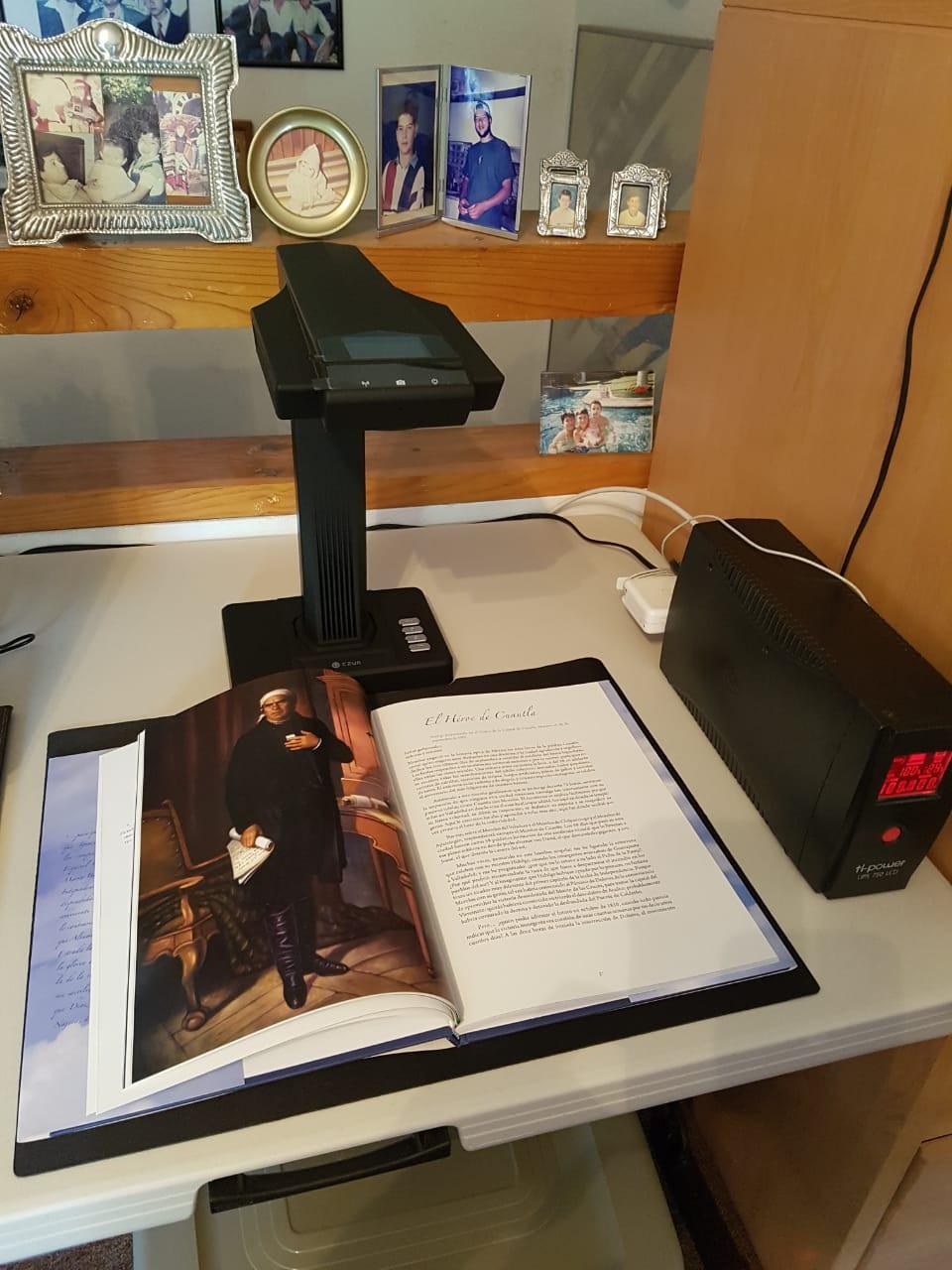 CZUR ET18 Pro Professional Document Scanner, 18MP HD Document Camera customer photo 2