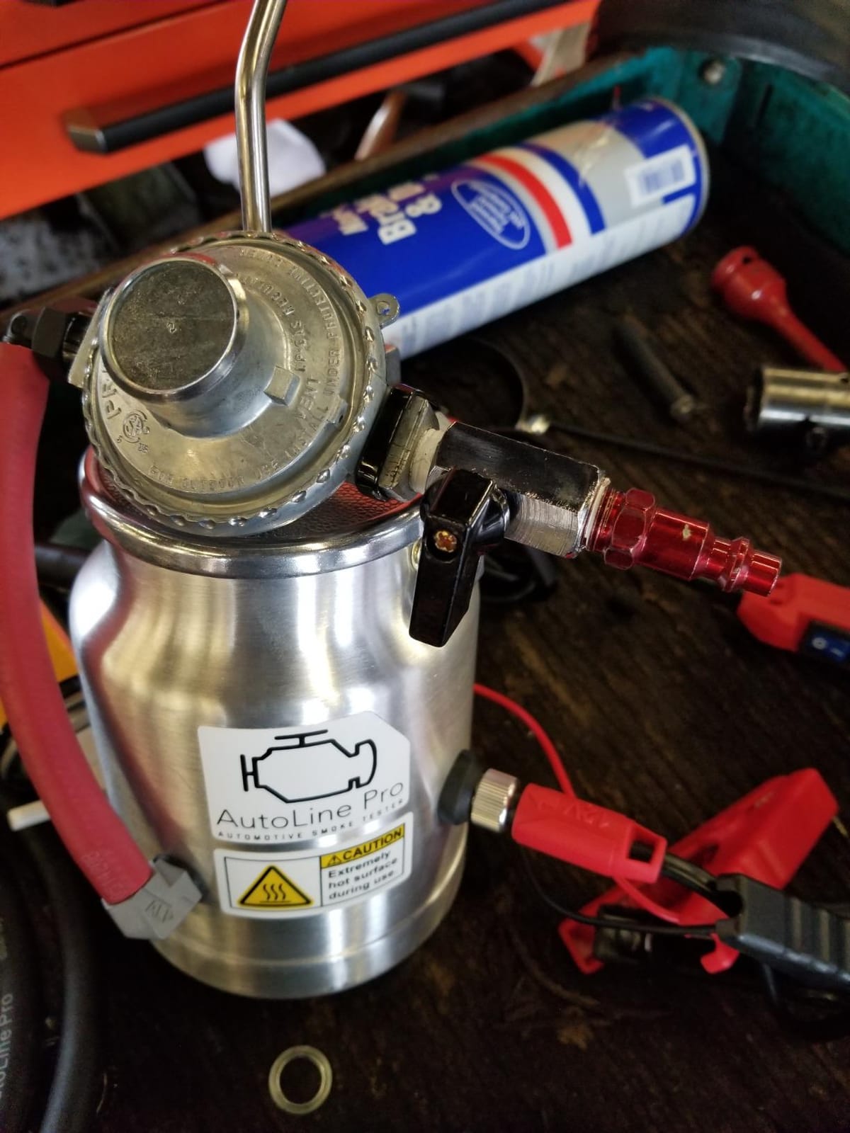 AutoLine Pro Shop Series Smoke Machine - EVAP Vacuum Leak Tester customer photo 2