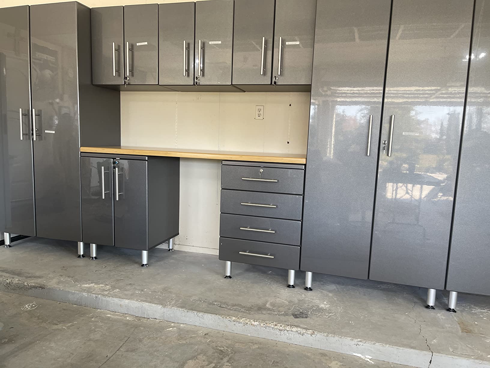 Ulti-MATE UG22050G 5-Piece Garage Cabinet Kit in Graphite Grey Metallic customer photo 2