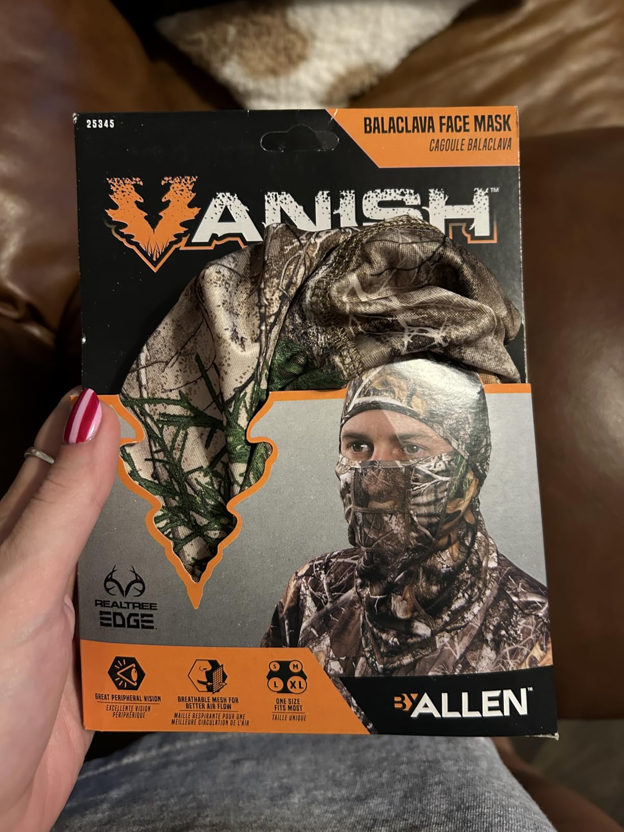 Allen Company Vanish Stretch Fit Camouflage Balaclava, Camo Hunting Face Cover customer photo 2