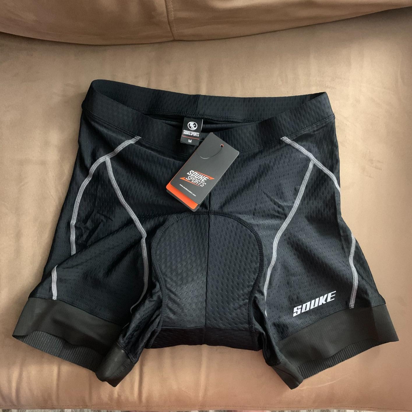 Souke Sports Men's 4D Padded Bike Shorts Cycling Underwear MTB Road Liner customer photo 1