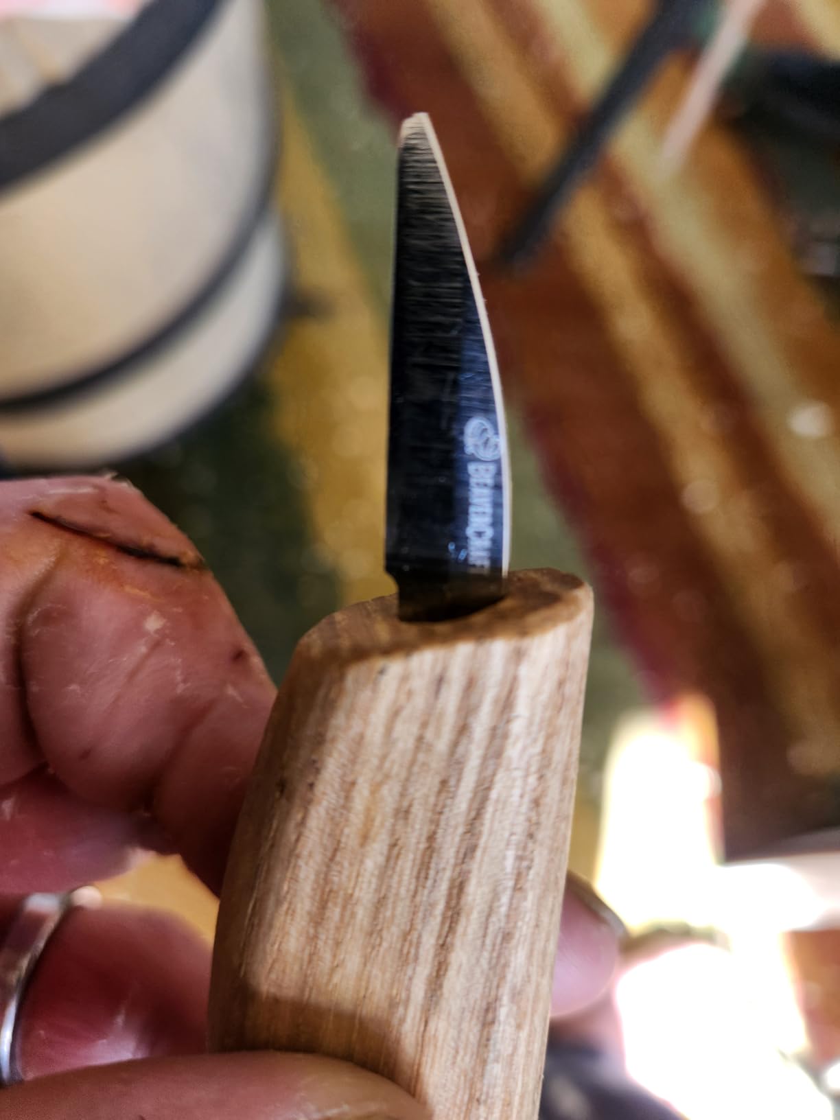 BeaverCraft Wood Carving Knife Kit S15 Whittling Kit for Beginners, Kids - Wood Carving Tools Set with Detail Chip Knife Sloyd Whittling Knives & Leather Strop, Polishing Compound and Tutorials customer photo 1