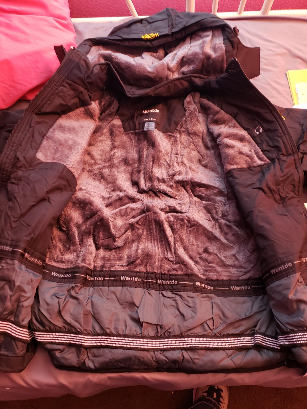 wantdo Women Hardshell Waterproof Windproof Insulated Ski Trekking Jacket customer photo 2