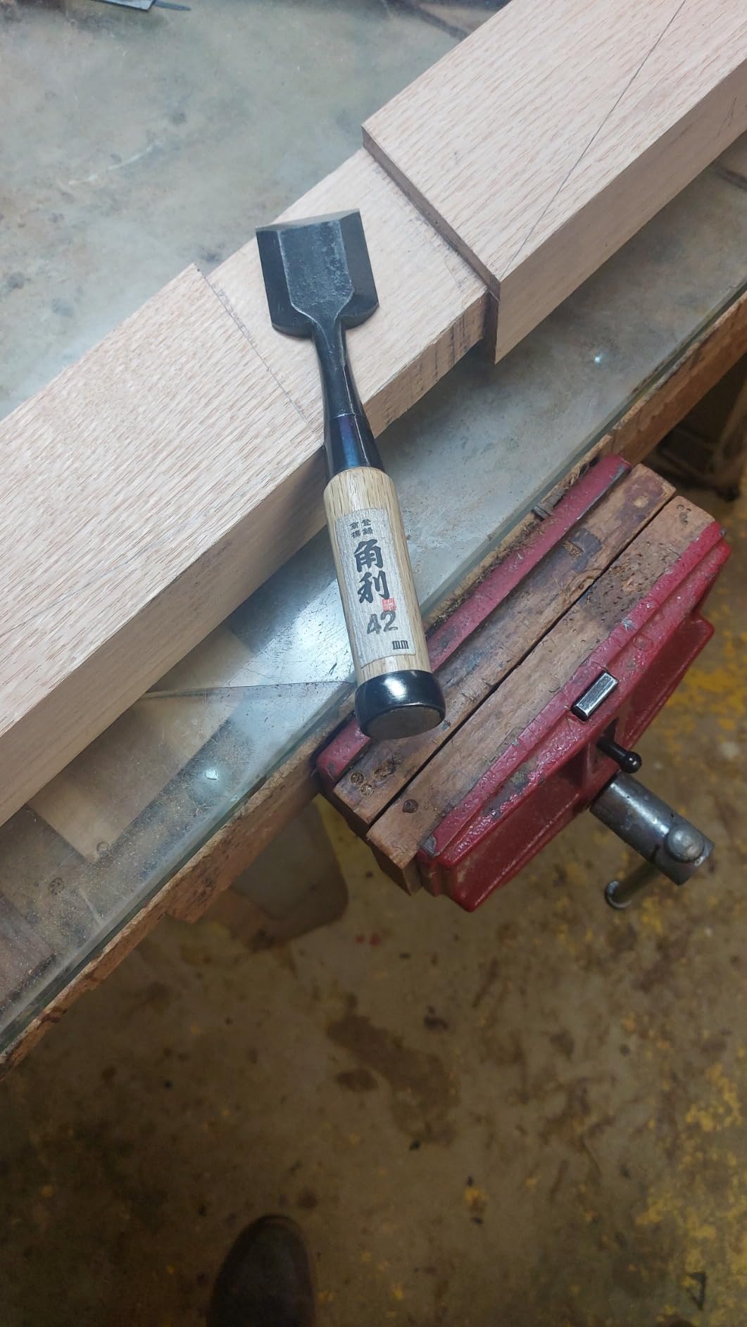 KAKURI Japanese Wood Chisel 1-5/8
