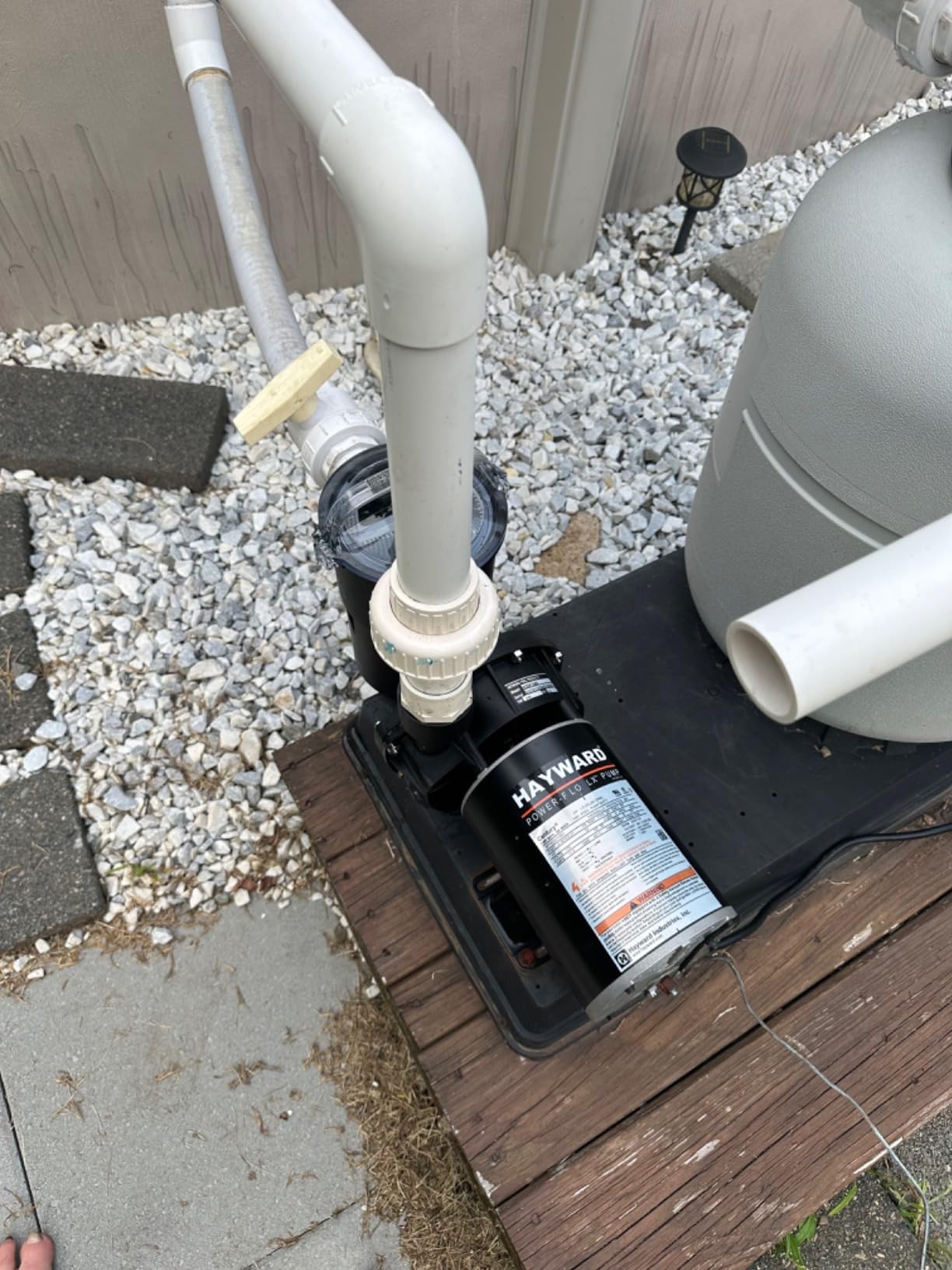 Hayward PowerFlo LX Above Ground Pool Pump, Single Speed Pump - 0.85 HP customer photo 1