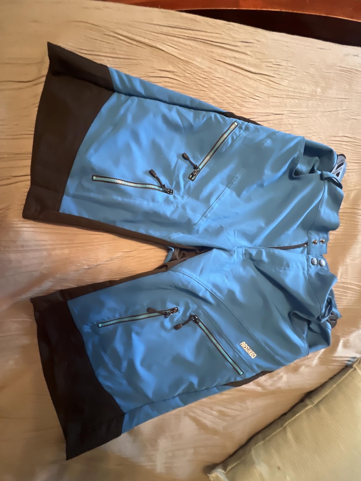 ARSUXEO Men's Loose Fit Cycling Shorts Mountain Bike Shorts Water Resistant 1903 customer photo 2