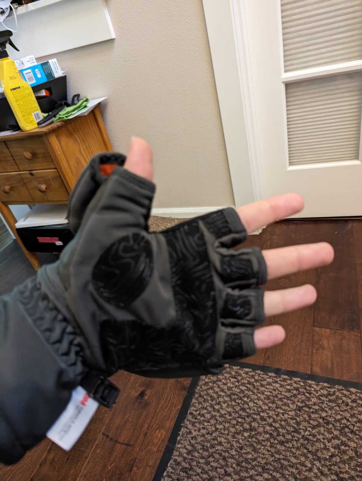 Palmyth Ice Fishing Gloves Convertible Mittens Flip Fingerless Mitt with Thinsulate 3M Warm for Cold Weather and Winter Men Women Photography Running Camera customer photo 1