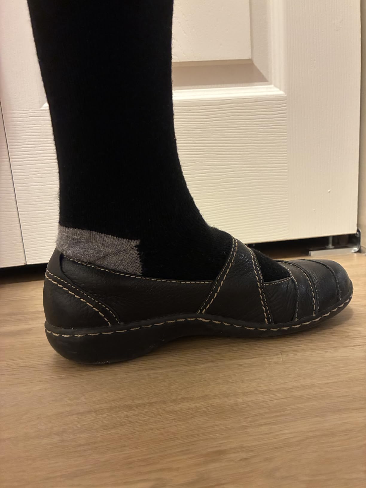 OutdoorMaster Merino Wool Ski Socks for Men & Women, Cold Weather Warm Sock customer photo 2