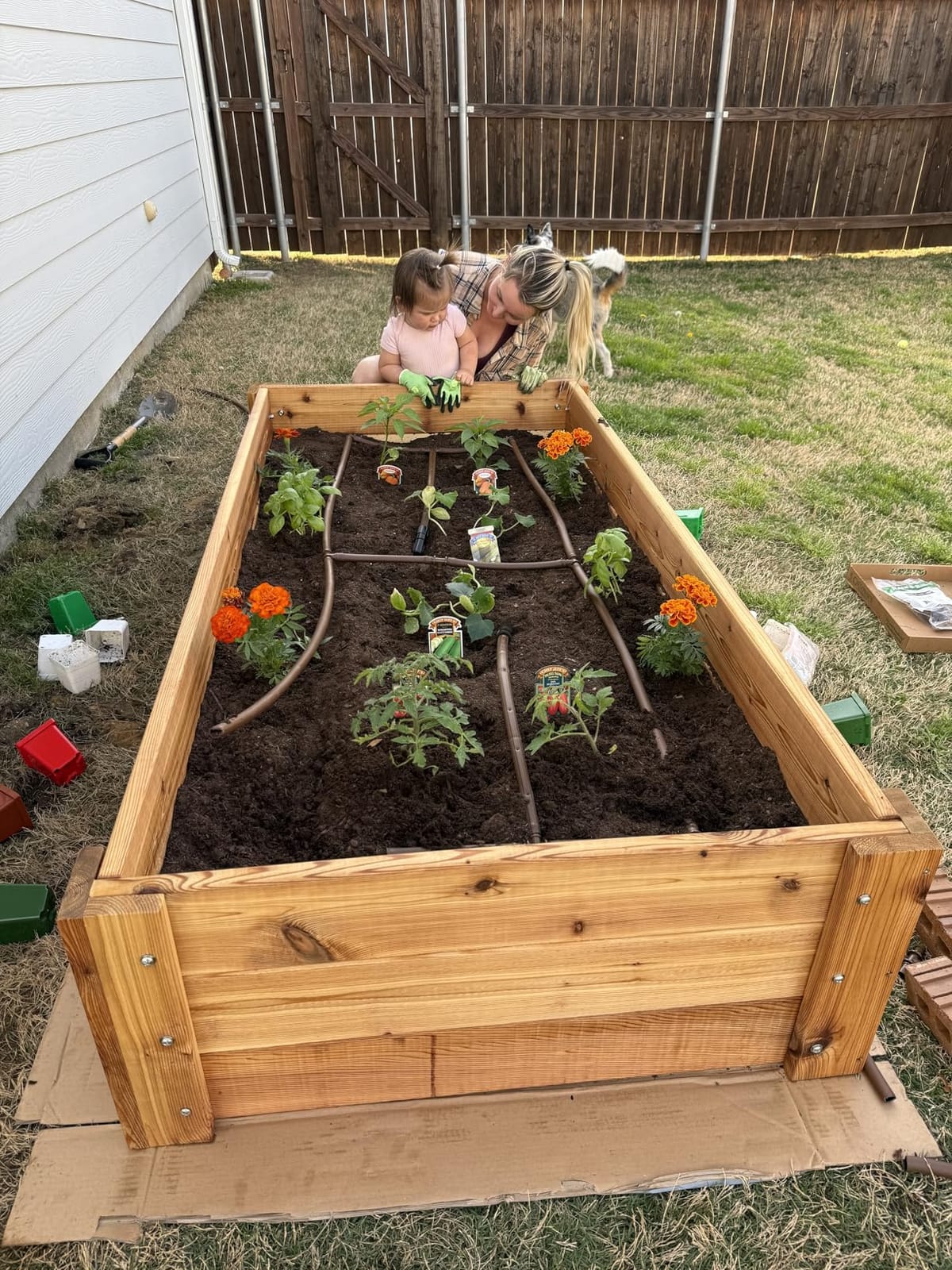 Infinite Cedar Deep Root Cedar Raised Bed Garden Kit customer photo 2