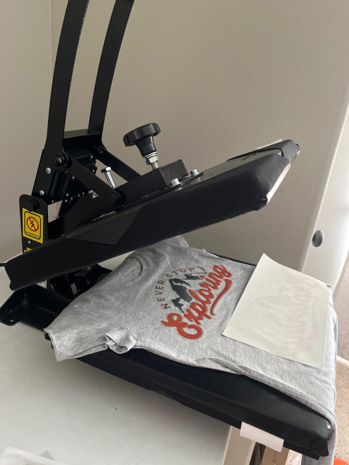 Fancierstudio 15x15 Sublimation Heat Press - New Model FS15x15A customer photo 1