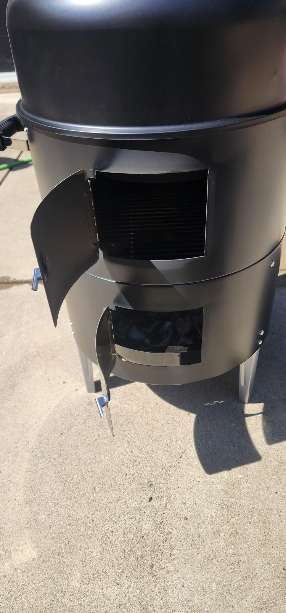 Realcook Charcoal BBQ Smoker Grill - 20 Inch Vertical Smoker customer photo 1