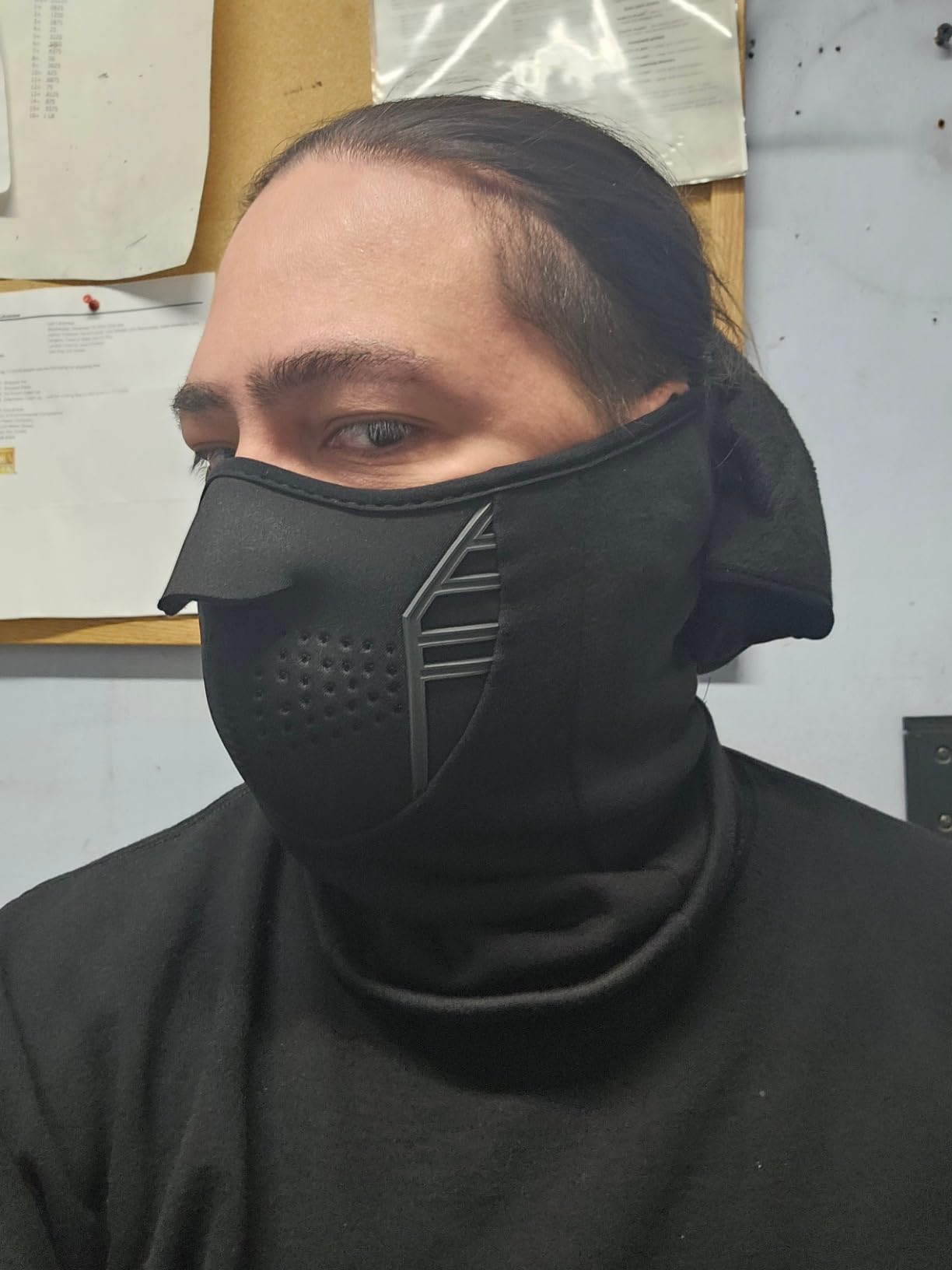 IRELIA Winter Windproof Fleece Ski Mask Balaclava Headwear Motorcycle Thermal Face Mask Bandanas customer photo 2