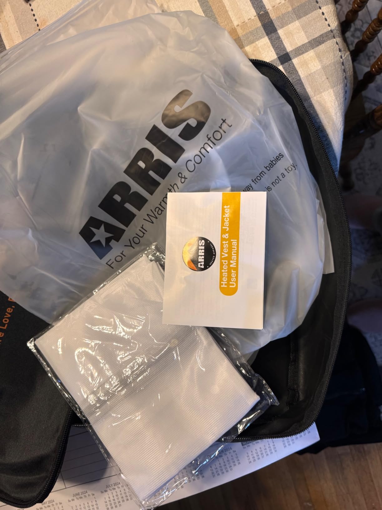 ARRIS Fleece Heated Vest for Men with Battery Pack Included, Size Adjustable 8 Heating Zones for Hunting customer photo 1