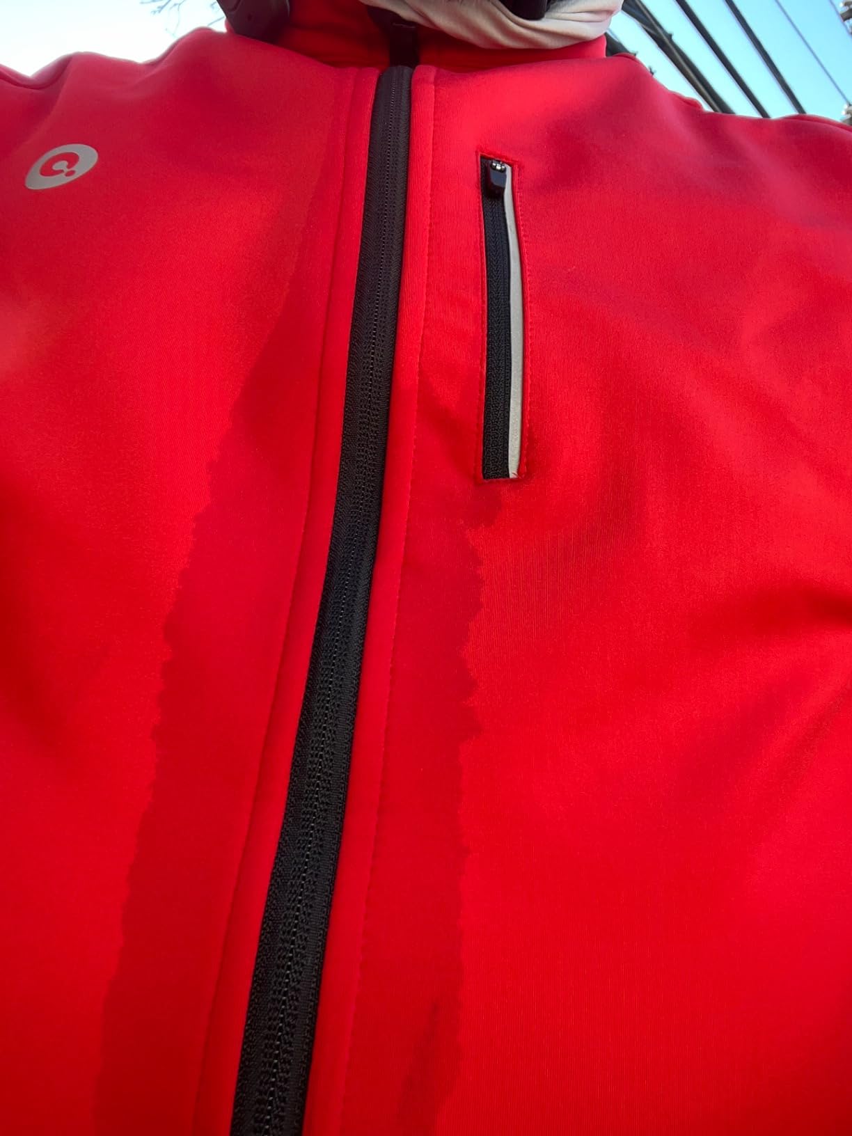 Przewalski Men's Winter Cycling Jacket, Thermal Windproof Running Coat customer photo 1