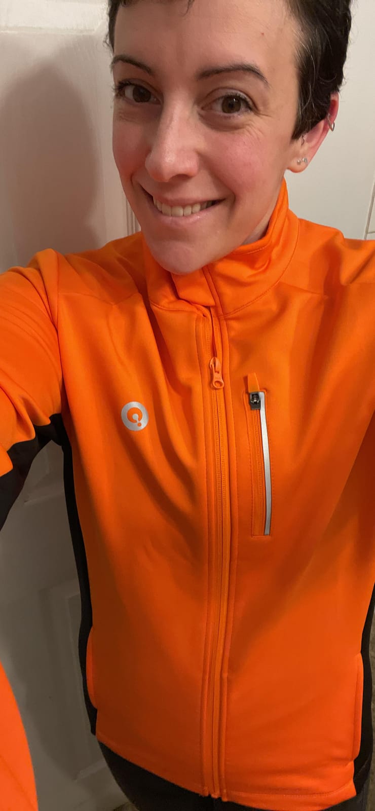 Przewalski Men's Winter Cycling Jacket, Thermal Windproof Running Coat customer photo 2