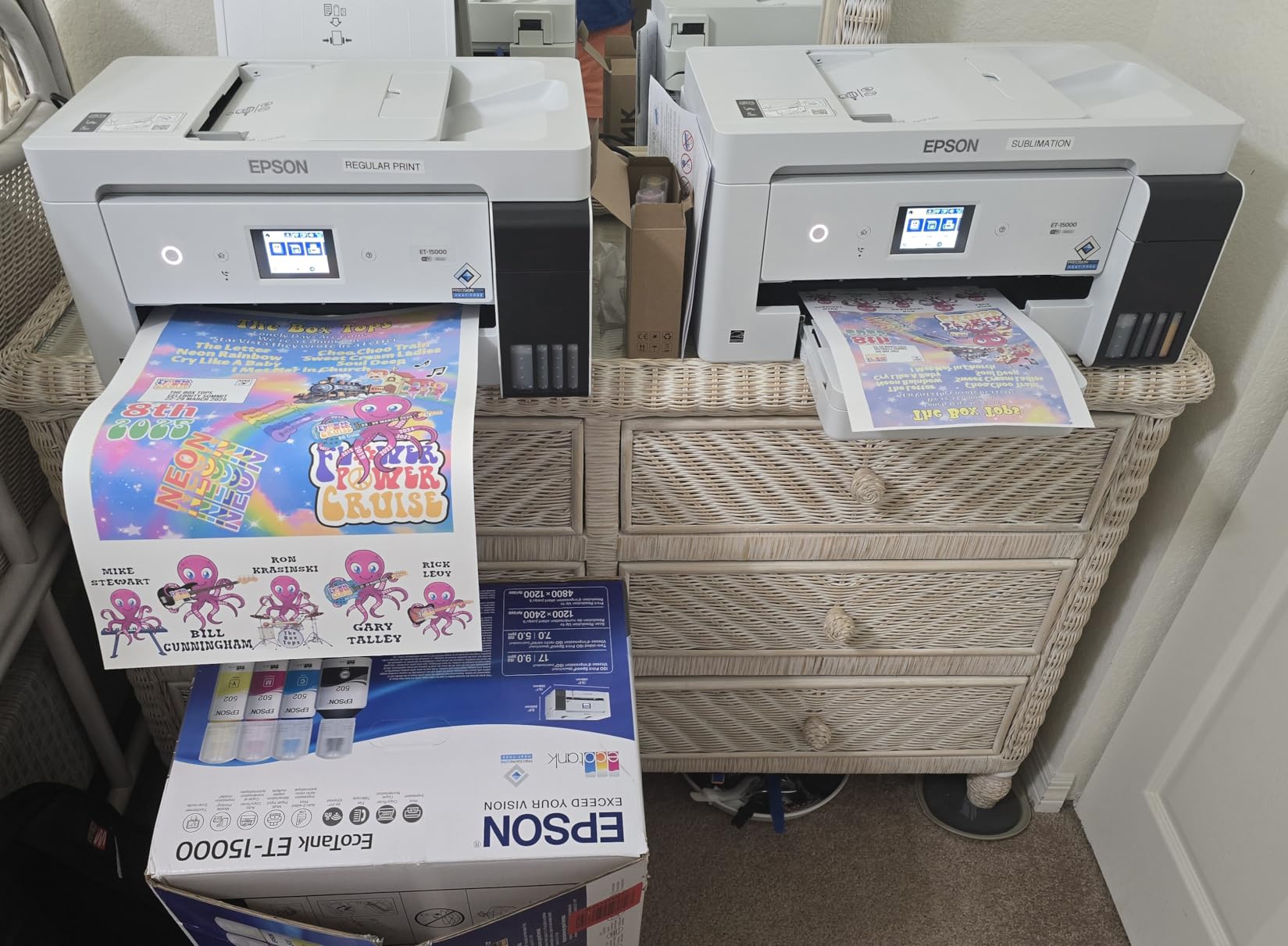 Epson EcoTank ET-15000 Wireless All-in-One Wide-Format Supertank Printer customer photo 1