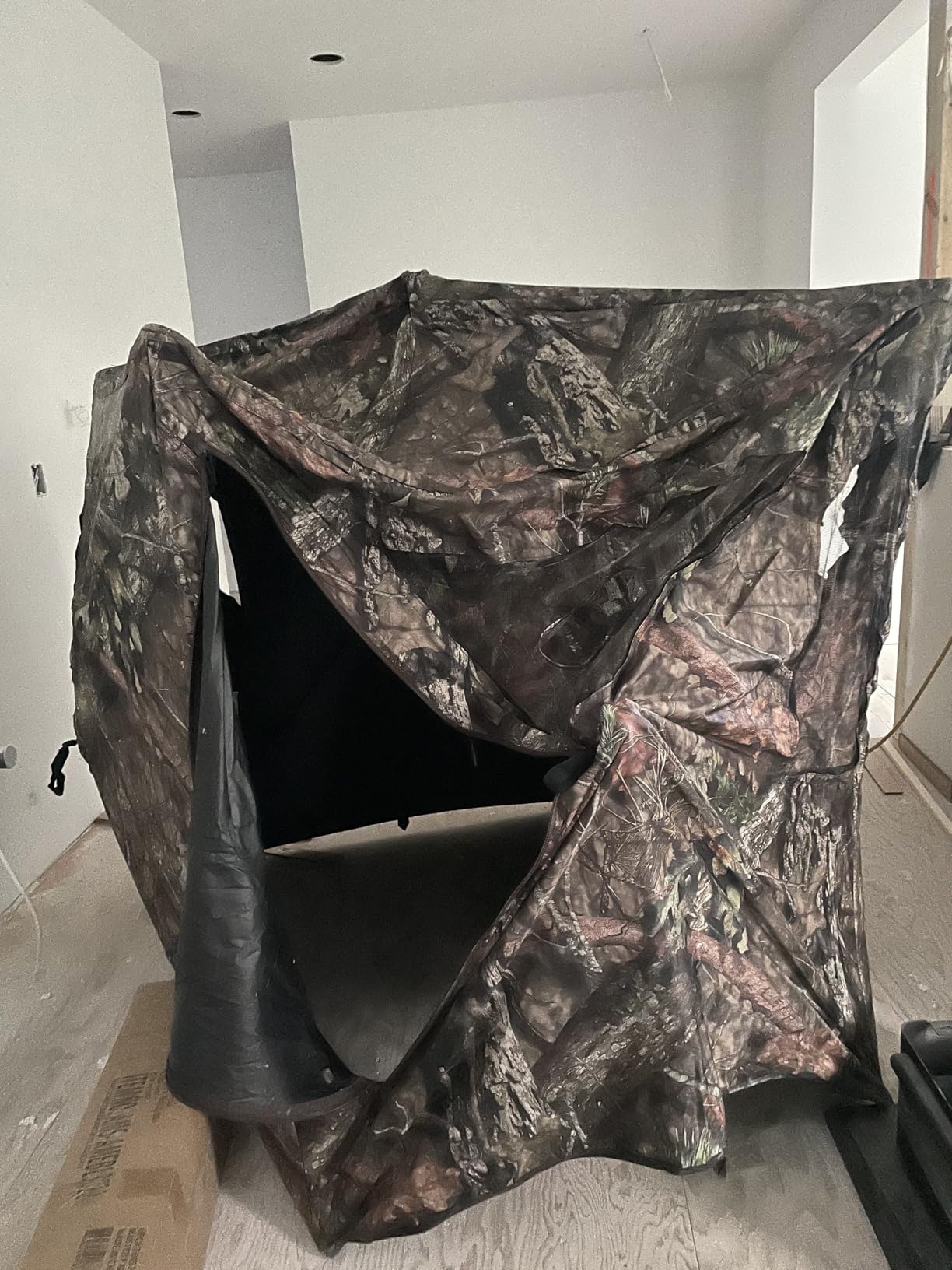 Ameristep Brickhouse Hunting Blind | 3-Person Ground Blind in Mossy Oak Break-Up Country, One Size customer photo 2
