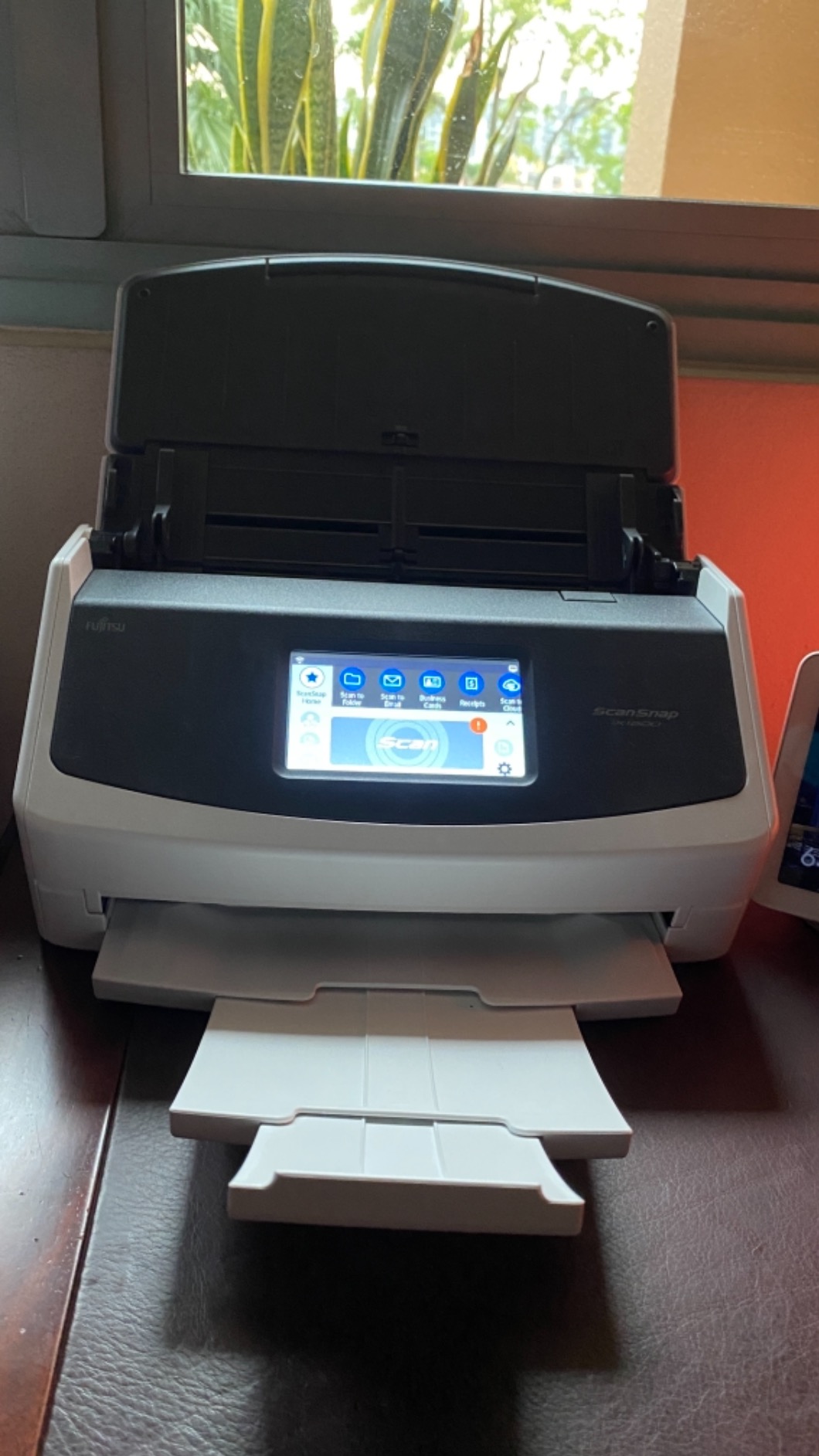 Fujitsu ScanSnap iX1500 Color Duplex Document Scanner with Touch Screen for Mac or PC, White customer photo 1