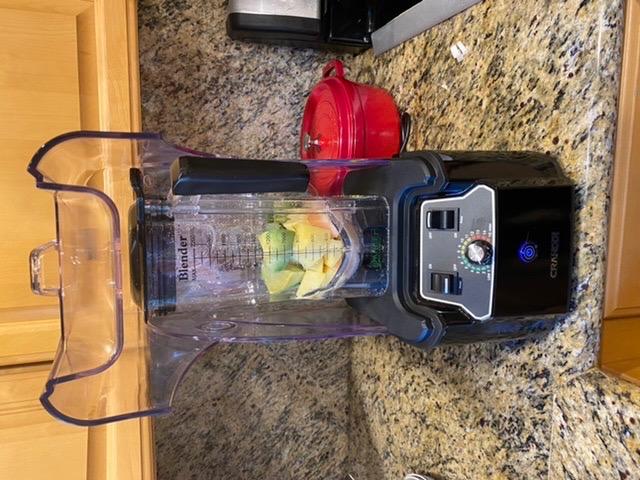 CRANDDI Quiet Commercial Blender with Soundproof Shield, 2200 Watt Professional Blenders for Kitchen with 80oz Jar and Self-Cleaning, High-Speed Blenders K90 Black customer photo 2