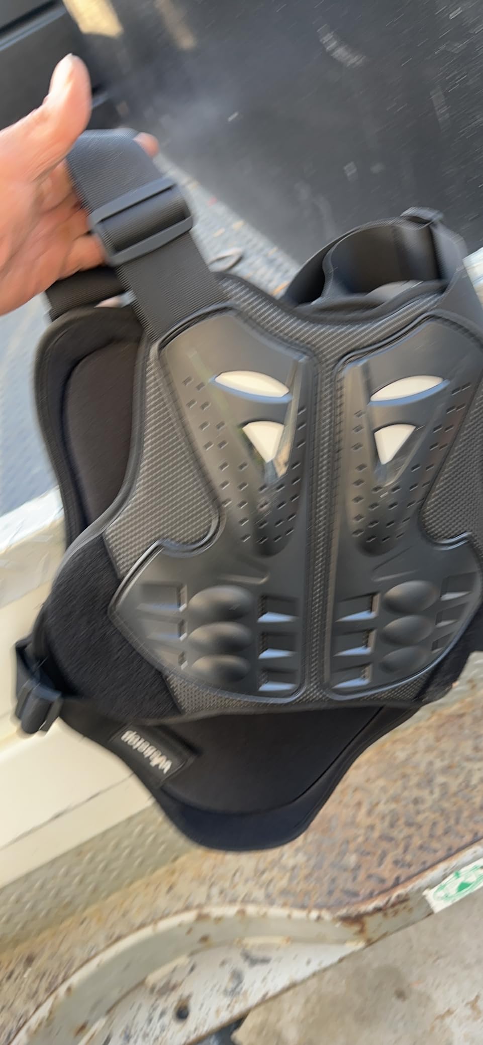 Webetop Mountain Bike Chest Protector for Men Motorcycle Armor Vest Protector for Adult Dirtbike Off-Road Racing MTB L customer photo 2