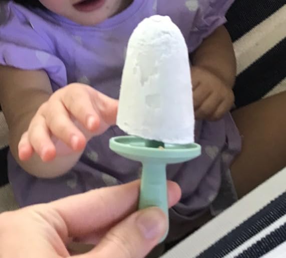 WYOK Popsicle Molds 4-Cavity Silicone Ice Pop Mold (Blue, IcyClassic Pops) customer photo 1