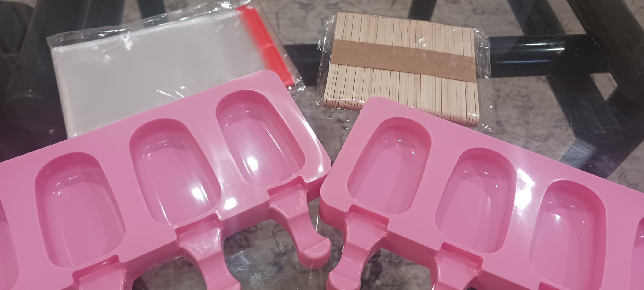 Popsicles Molds, Ozera 2 Pack Homemade Cake Pop Molds Cakesicle Maker Set customer photo 1