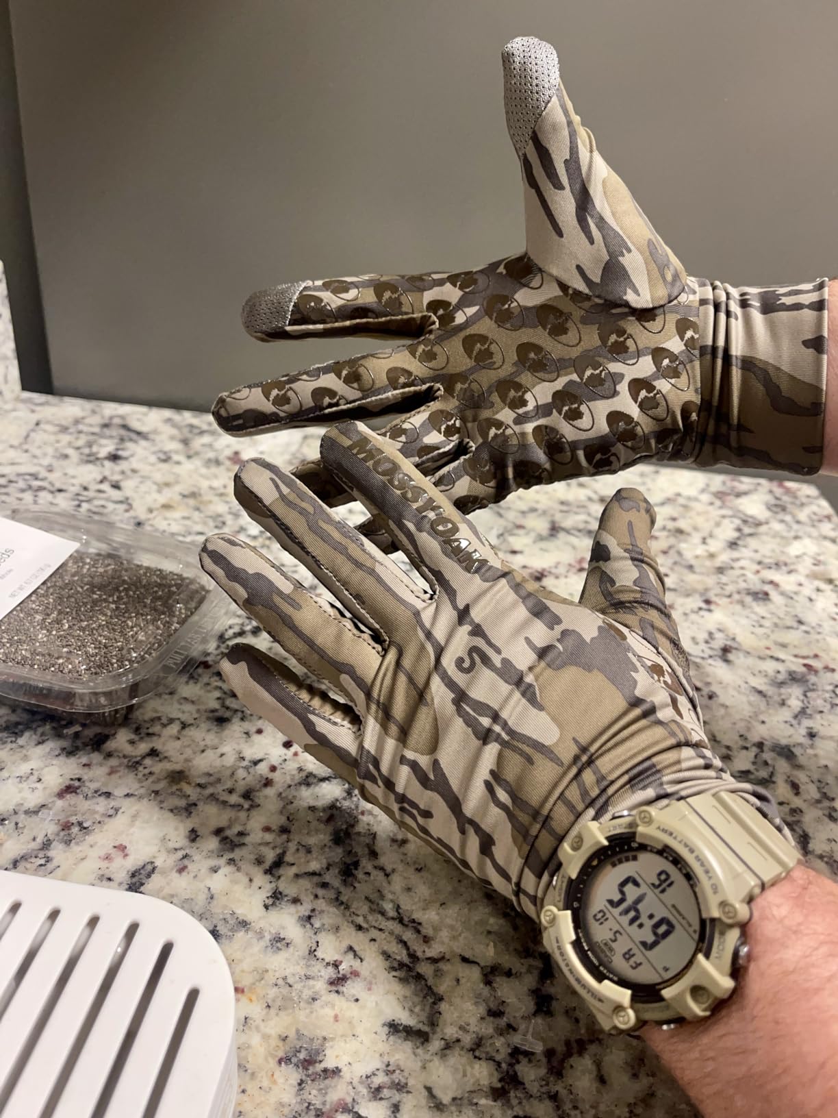 Lightweight Camo Hunting Gloves customer photo 2