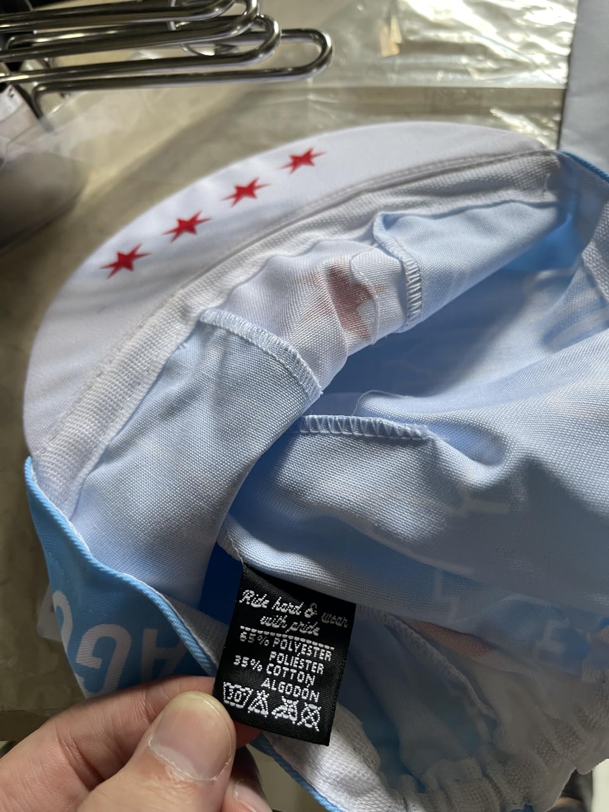 Vintage Team Cycling Caps - Anti Sweat Caps | for Stand-Alone or Under Helmet | Made in Italy customer photo 2