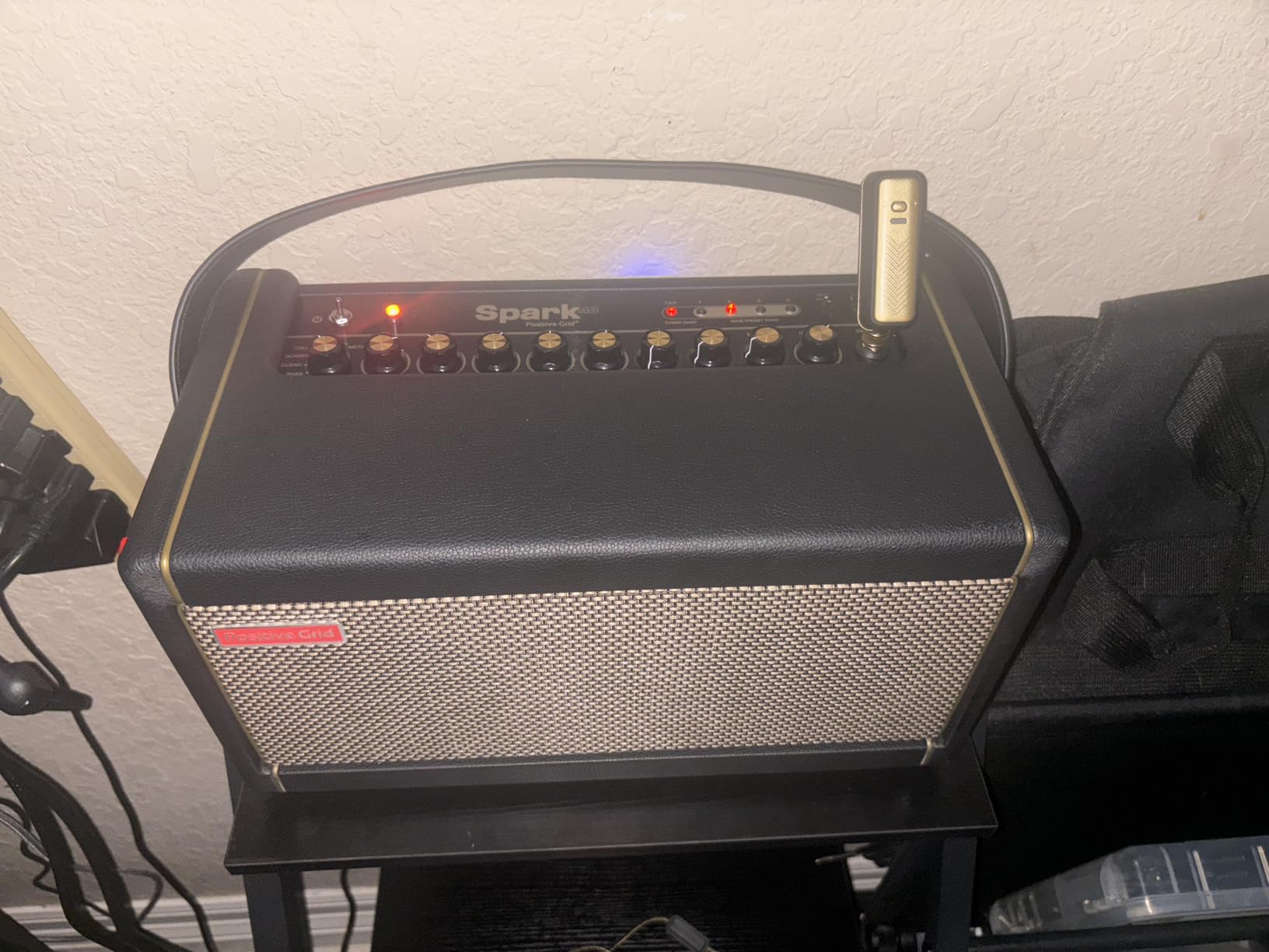 Positive Grid Spark 40-Watt Combo Practice Guitar Amplifier Electric Bass and Acoustic Guitar Amp with Spark Mobile App customer photo 2