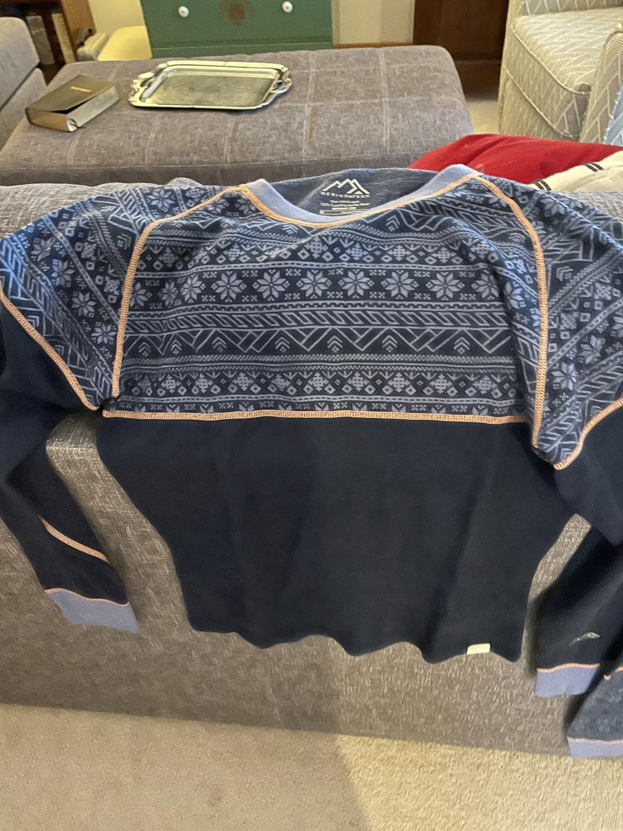 100% Merino Wool Base Layer Women - Long Sleeve Thermal Shirt with Socks customer photo 1