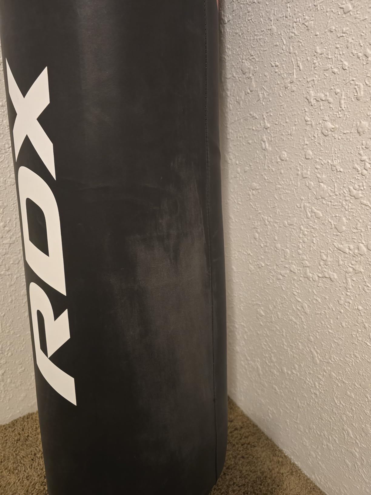 RDX XXL 330LBS Freestanding Punching Bag with Cover & Gloves – 72” Adult Heavy Pedestal Punch Bag Set - 17 Suction Cup 8 Extended Legs Stand Base - Kick Boxing MMA Home Gym Fitness customer photo 1