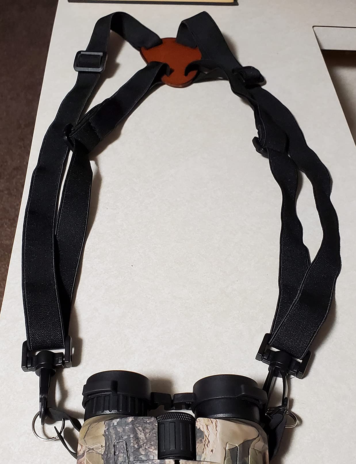 Binocular Harness Strap for Hunting, X-shaped Decompression Binocular Straps for Birding, Binocular Straps Harness, Suitable for Outdoor Camping, Hiking, Outdoor Survival, Search and Rescue Activities customer photo 1