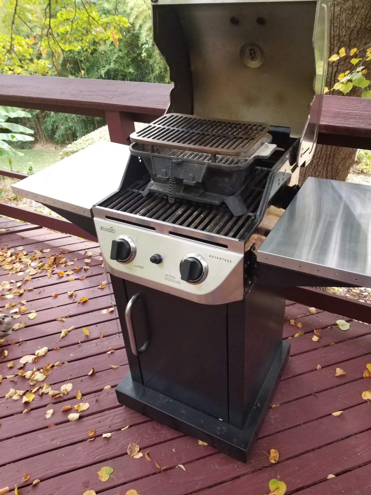 Giantex Portable Hibachi Grill Outdoor, Small Cast Iron BBQ Charcoal Grill customer photo 2