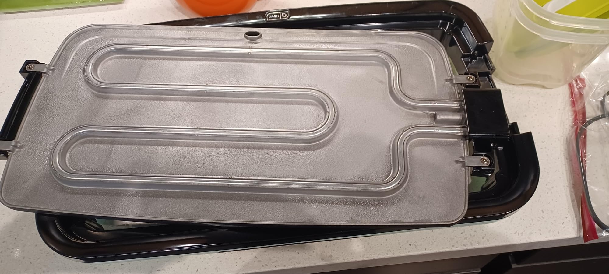 Dash Deluxe Everyday Electric Griddle, Removable Nonstick Plate, Aqua customer photo 2