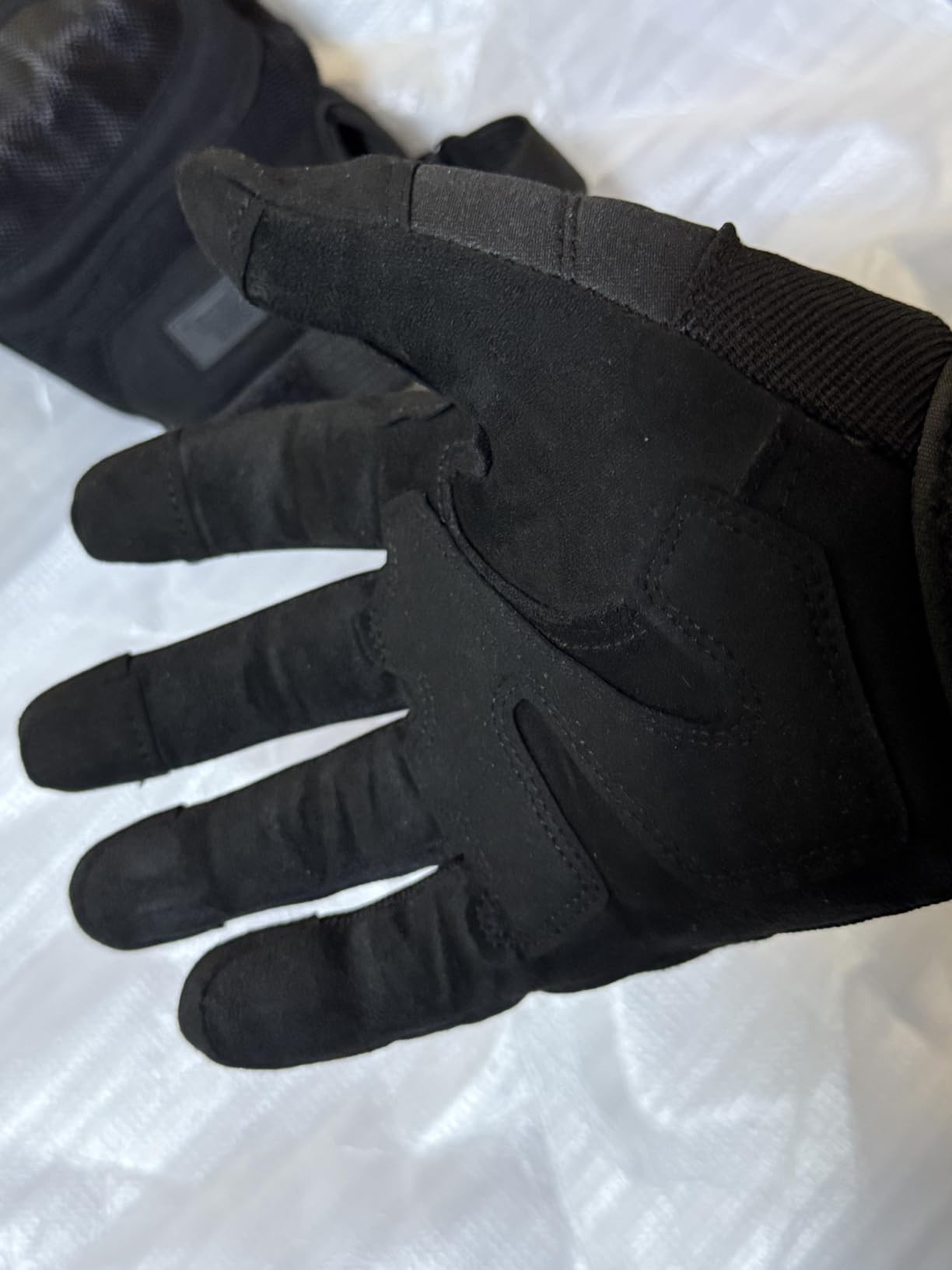 KEMIMOTO Tactical Gloves for Men, Touchscreen Motorcycle Gloves with Hard Shell & Palm Padding for Sports Motorcycle Cycling Tactical Airsoft Paintball Hunting Hiking Camping Climbing customer photo 1