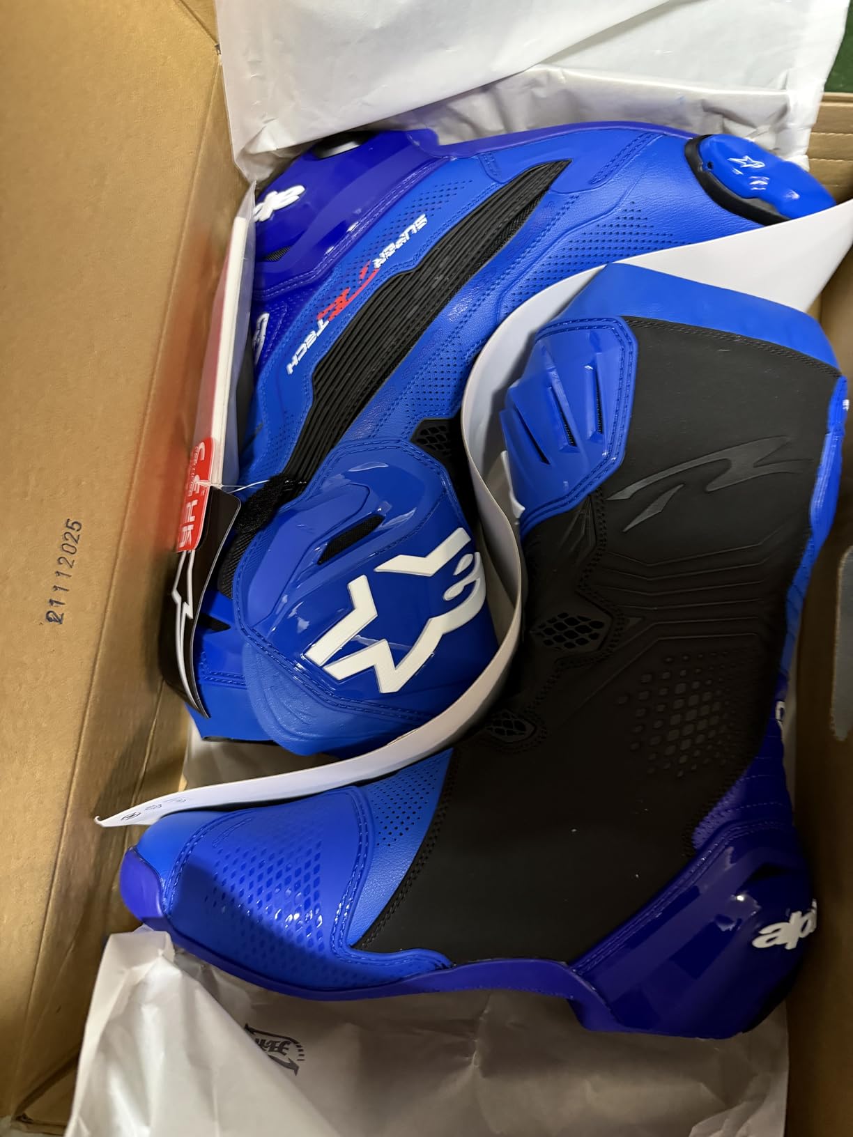 Alpinestars Supertech R Vented Racing Motorcycle Boots customer photo 2