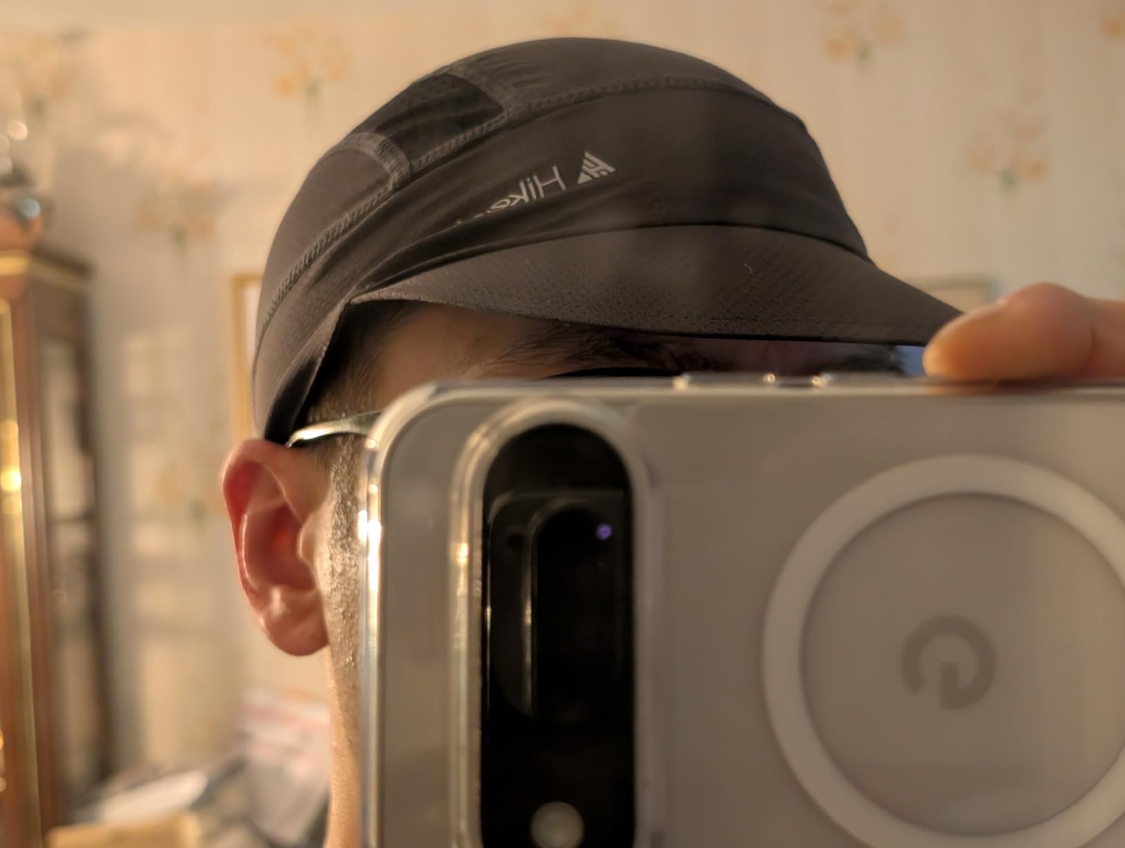 Cycling Cap, Cooling Skull Cap Bike Hat with Sun Visor, Summer Breathable Helmet Liner customer photo 1