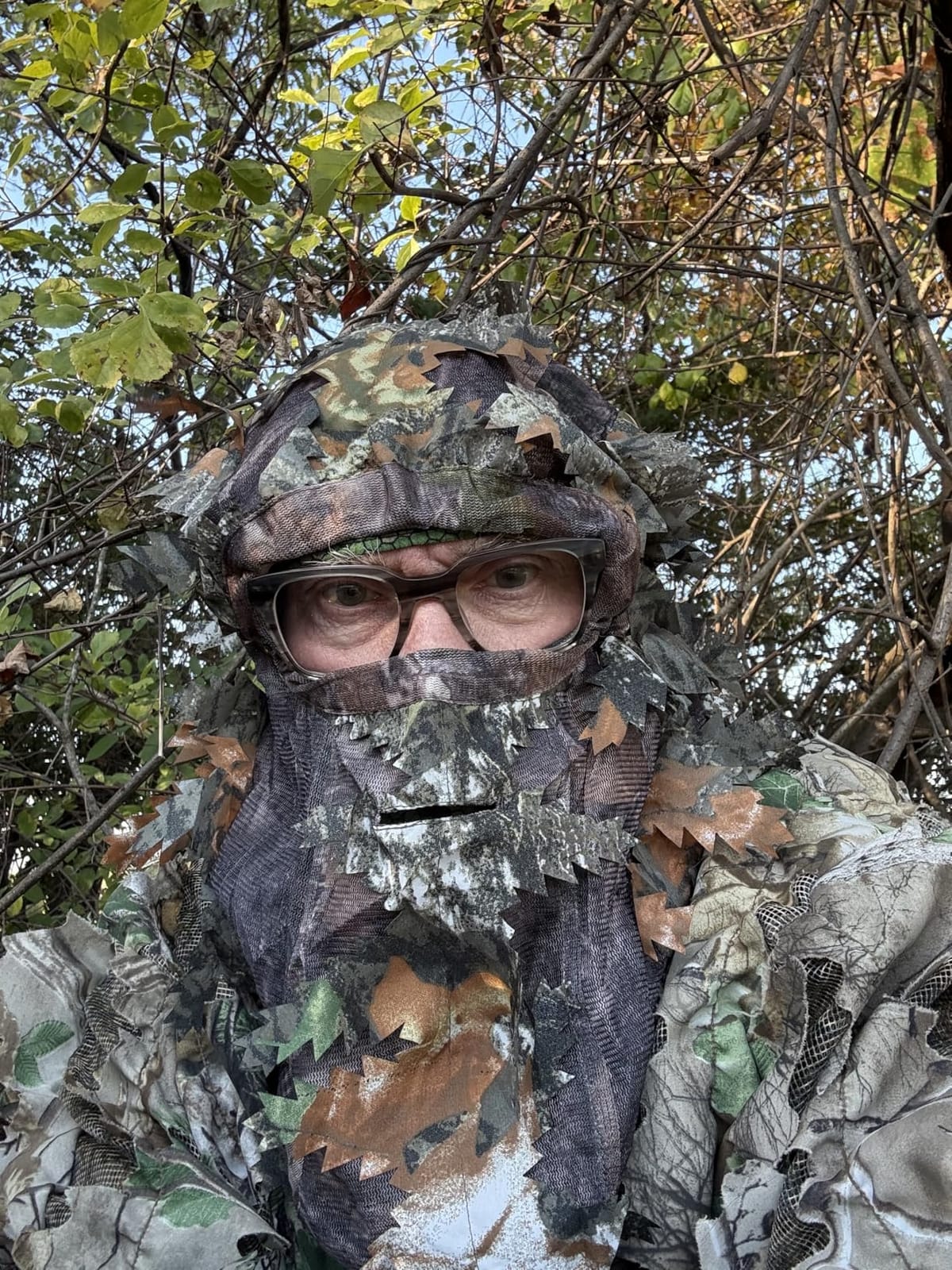 3 Pcs 3D Camo Turkey Hunting Face Mask Camo Leafy Hat customer photo 1