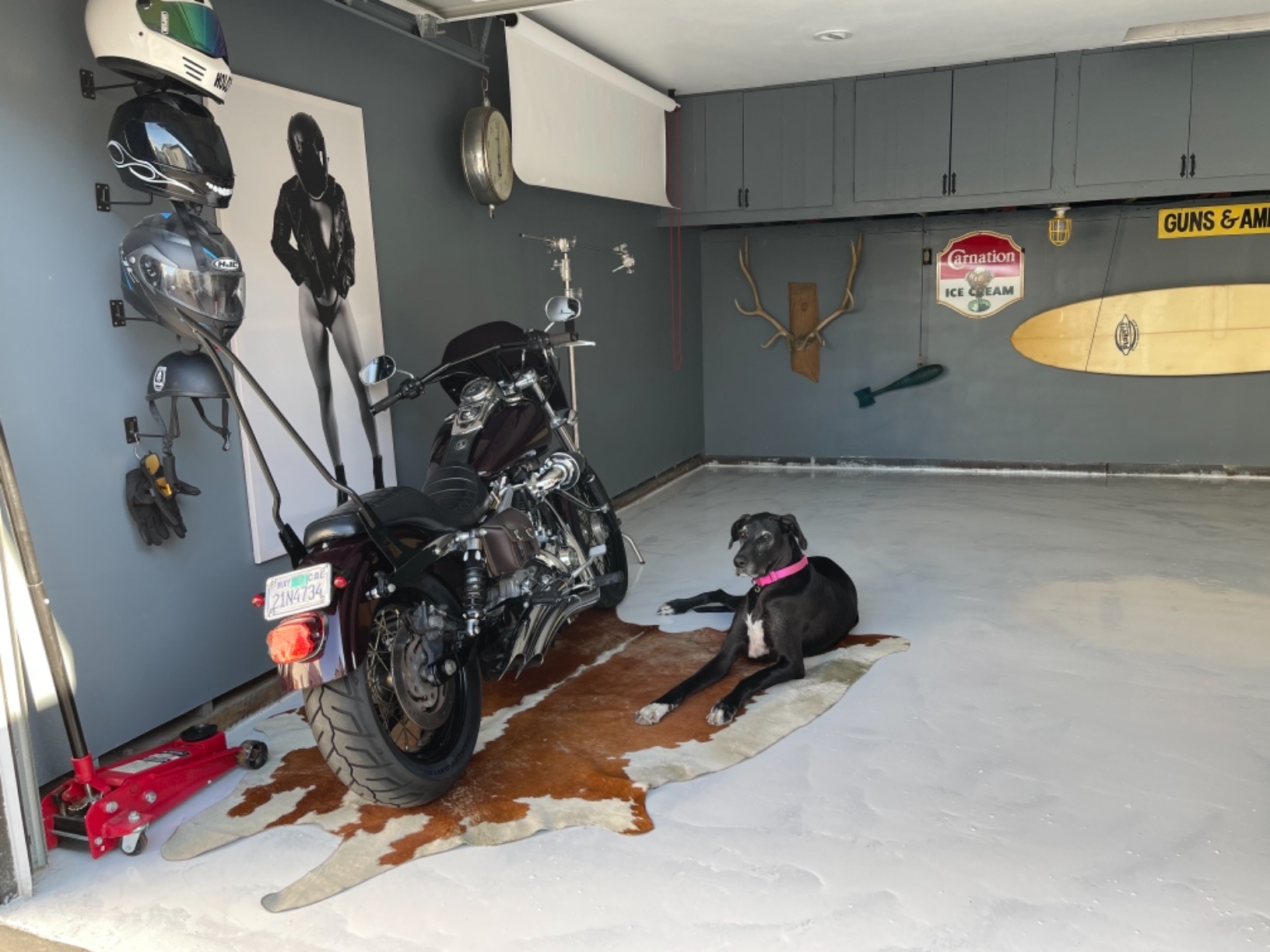 Colored Epoxies Dove Gray Garage Floor Epoxy Kit, 3 Epoxy Resin Gallon customer photo 1