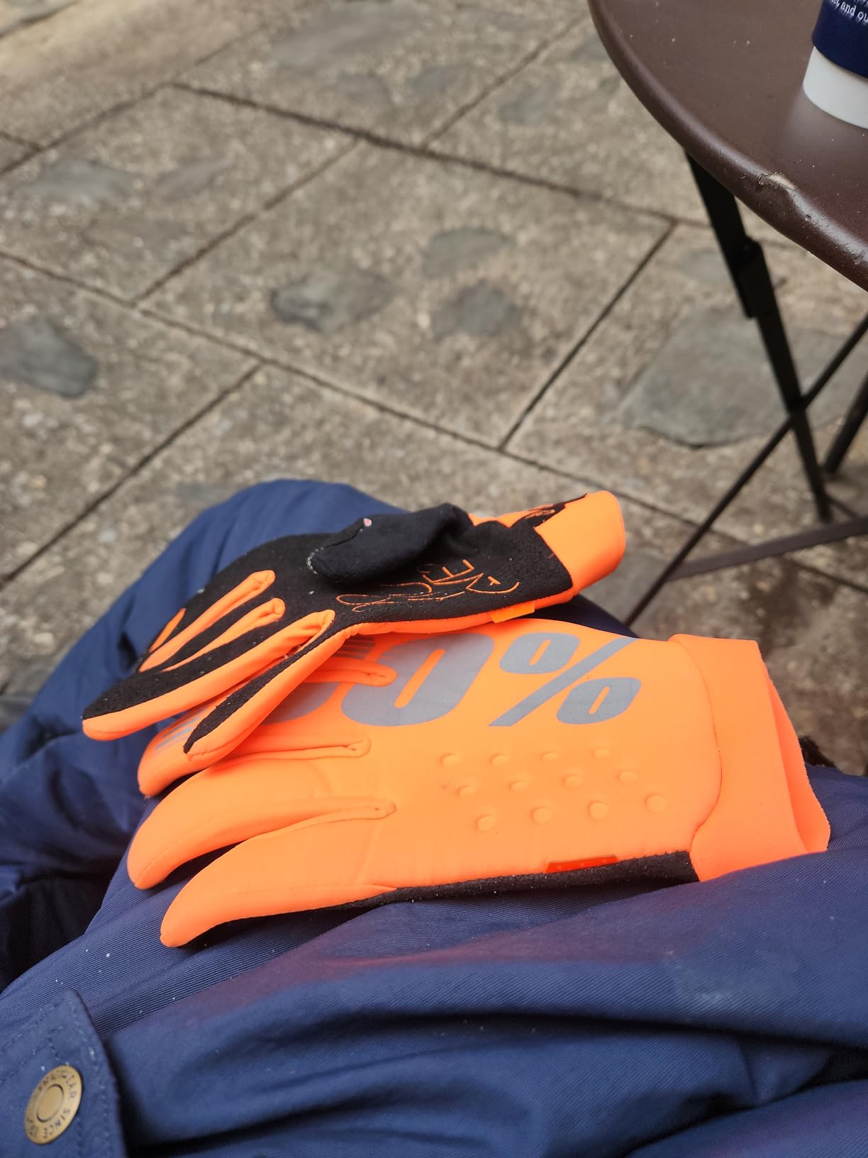 100% BRISKER Cold Weather Motocross & Mountain Bike Gloves - Warm Winter MTB & MX Powersport Racing Protective Gear customer photo 2