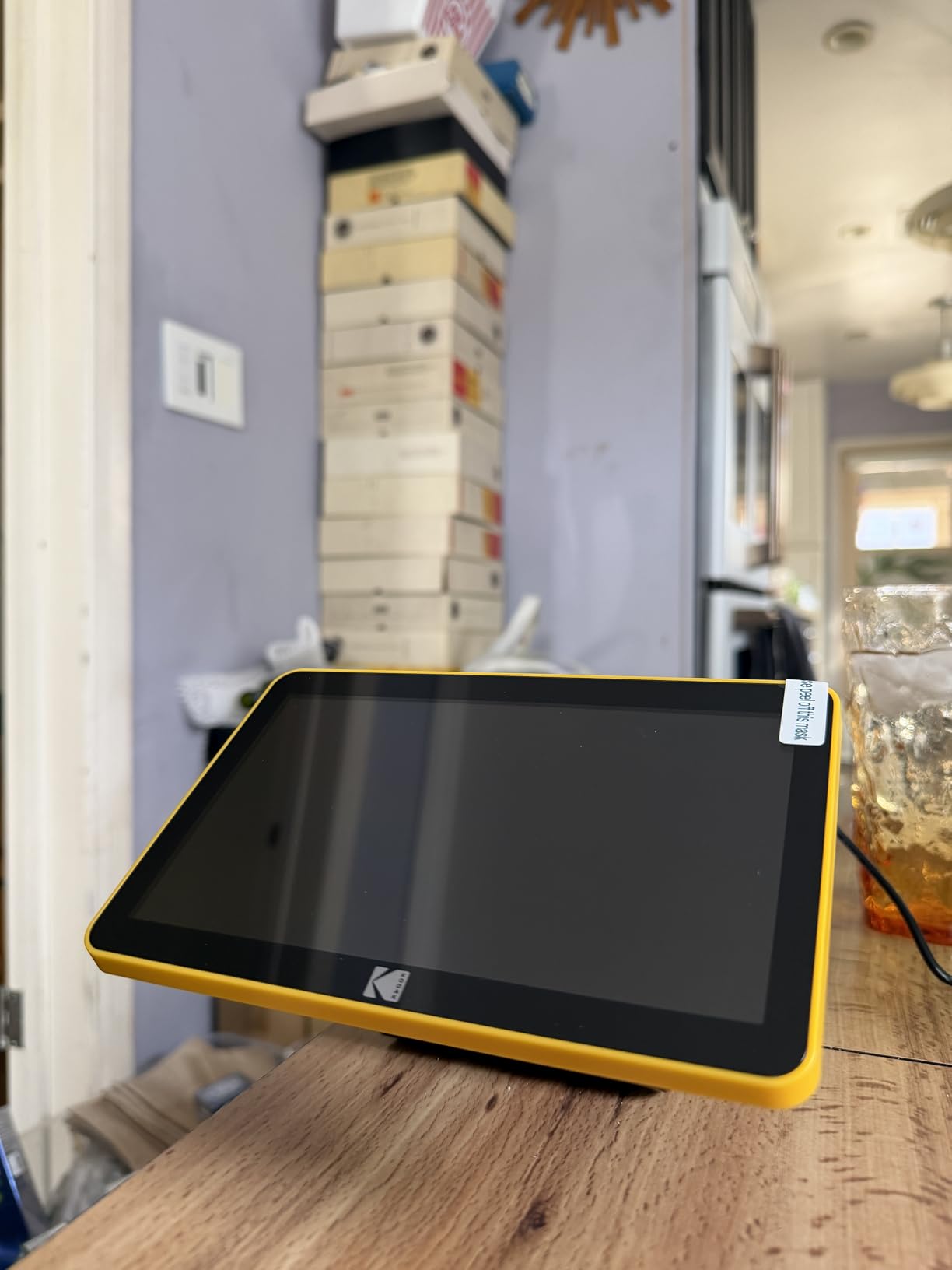 KODAK Slide N Scan Max Film Scanner, Slide Scanner, Black/Yellow customer photo 2