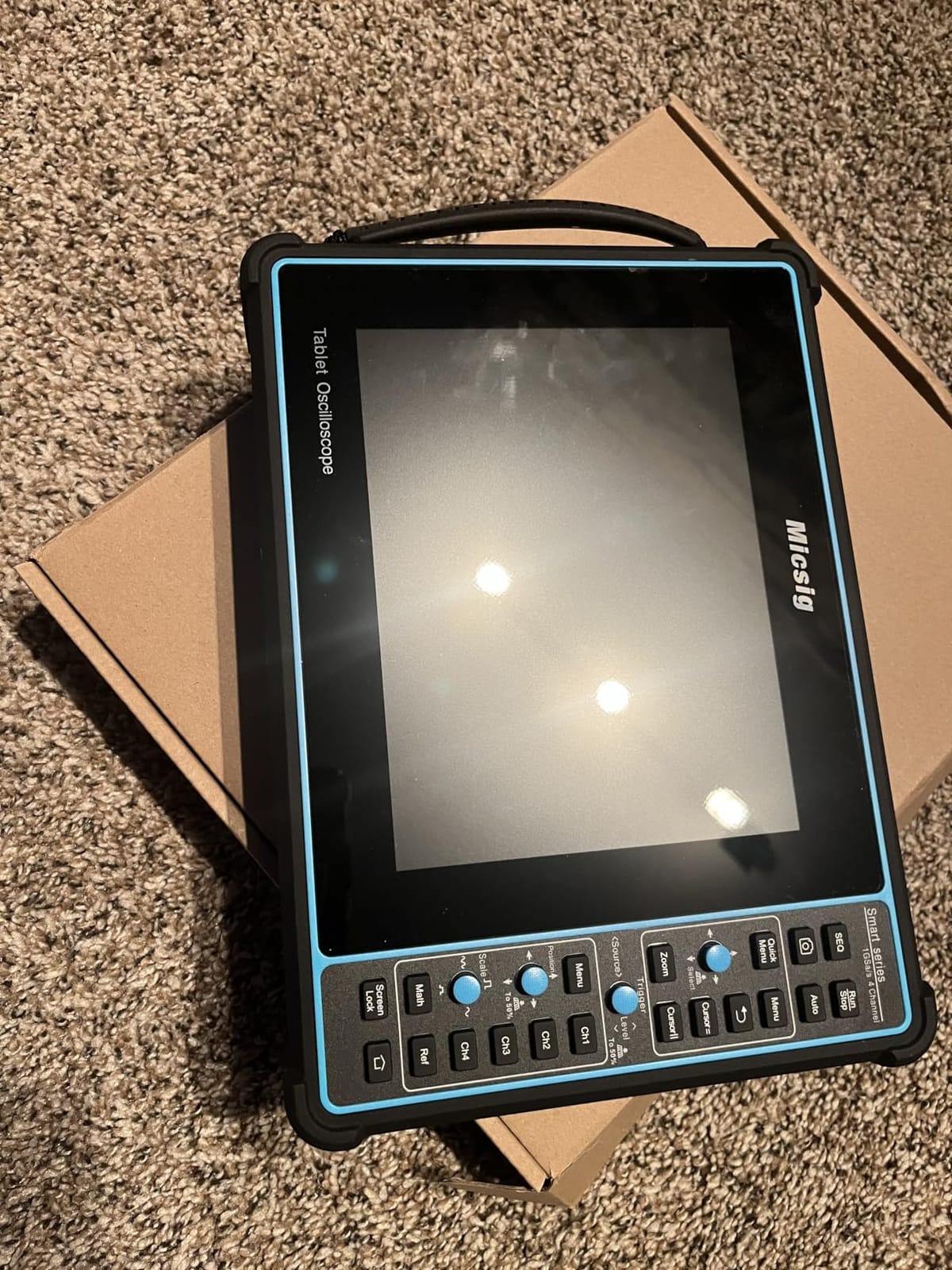 Micsig Oscilloscope SATO1004, Portable Handheld Automotive Oscilloscope customer photo 2